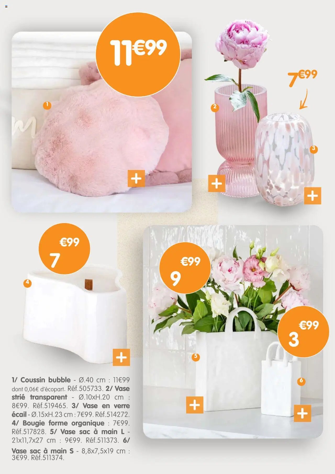 B&M catalogue décoration