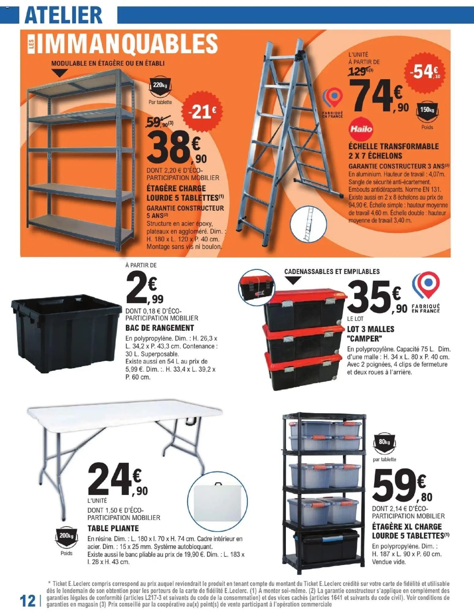 Brico E.Leclerc catalogue