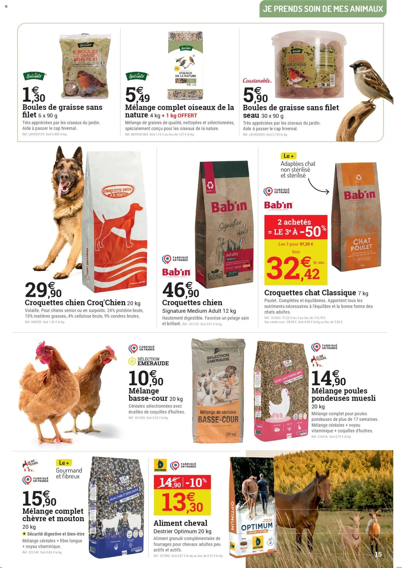 Espace Emeraude catalogue