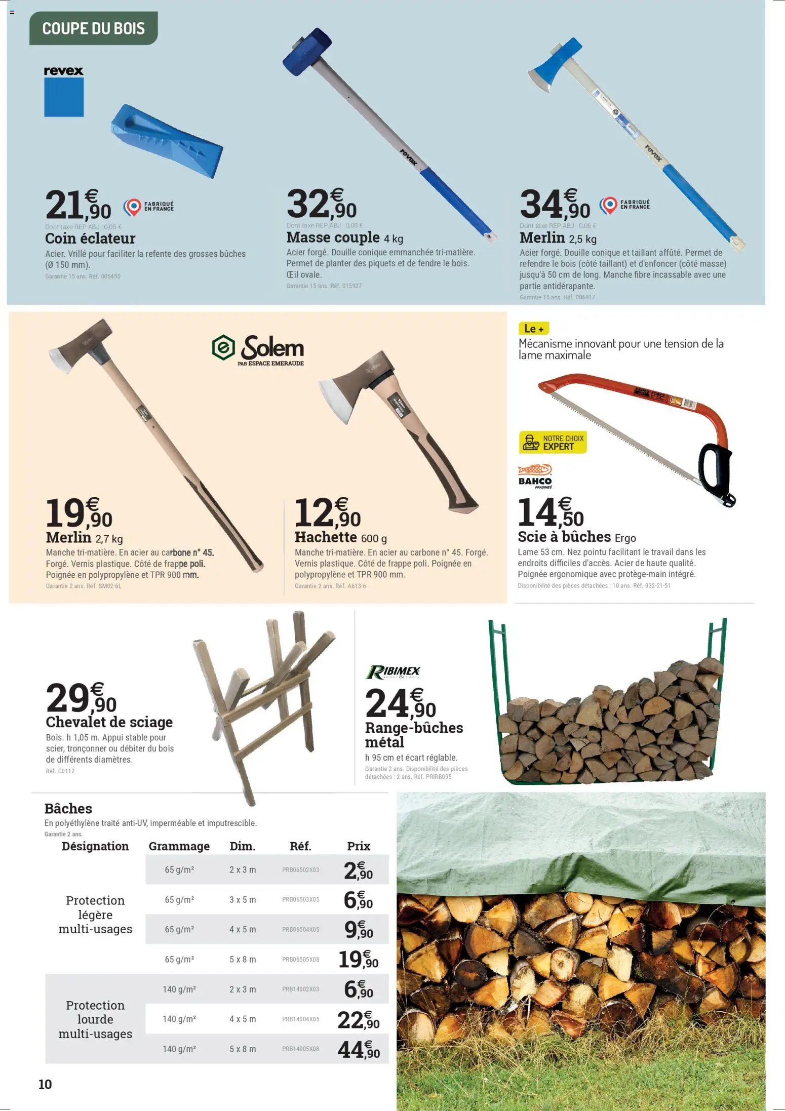 Espace Emeraude catalogue