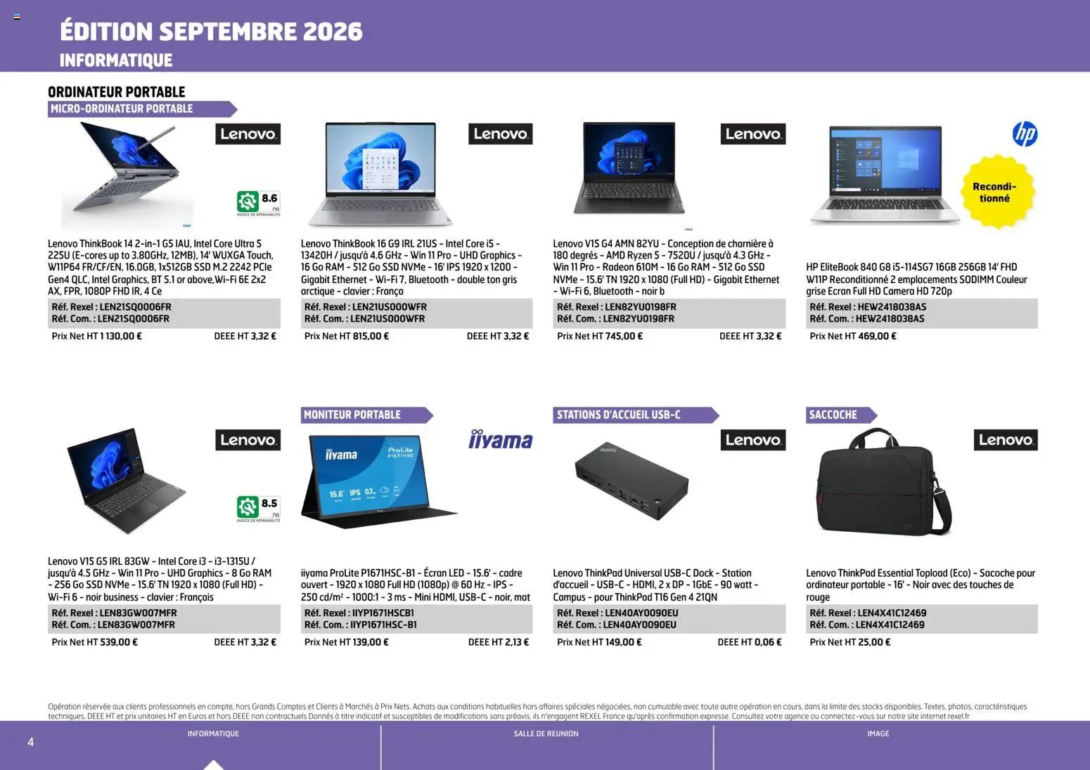 Rexel - Brochure de I'informatique