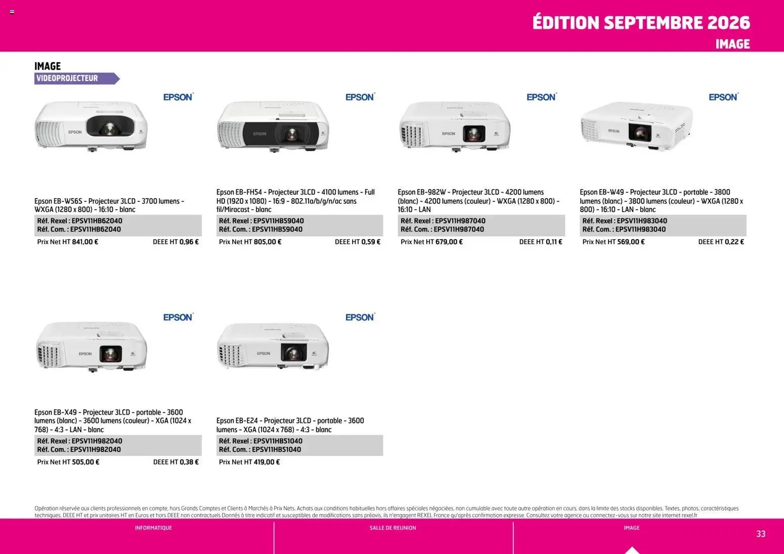 Rexel - Brochure de I'informatique