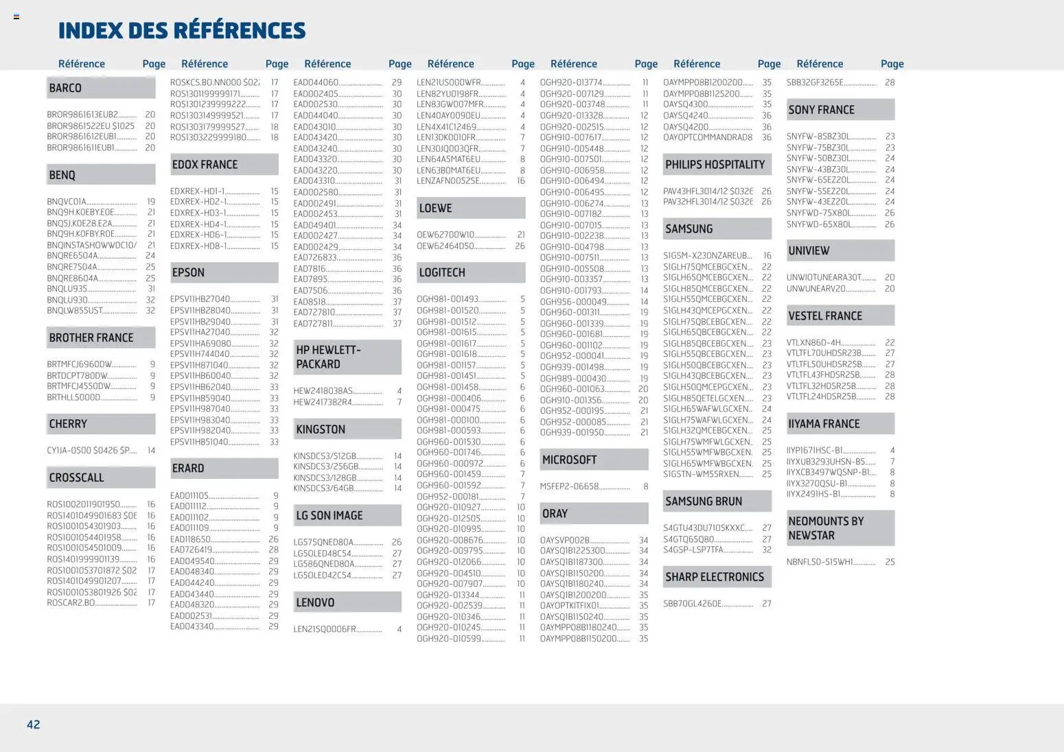 Rexel - Brochure de I'informatique
