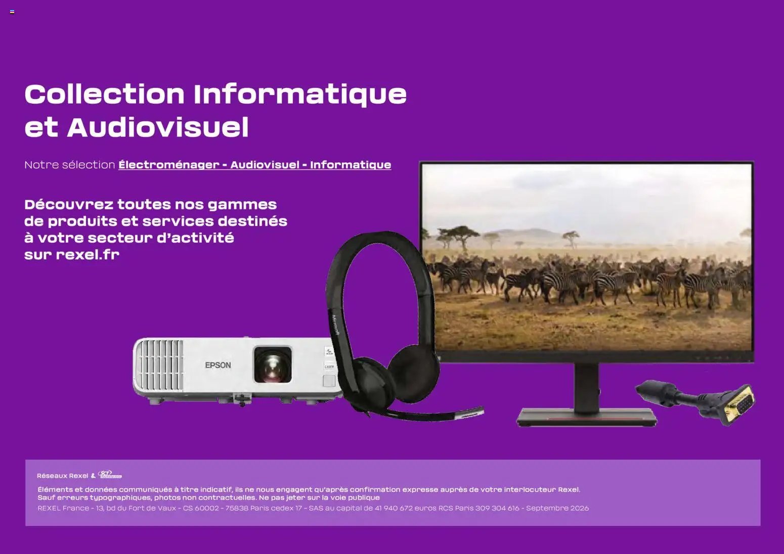 Rexel - Brochure de I'informatique