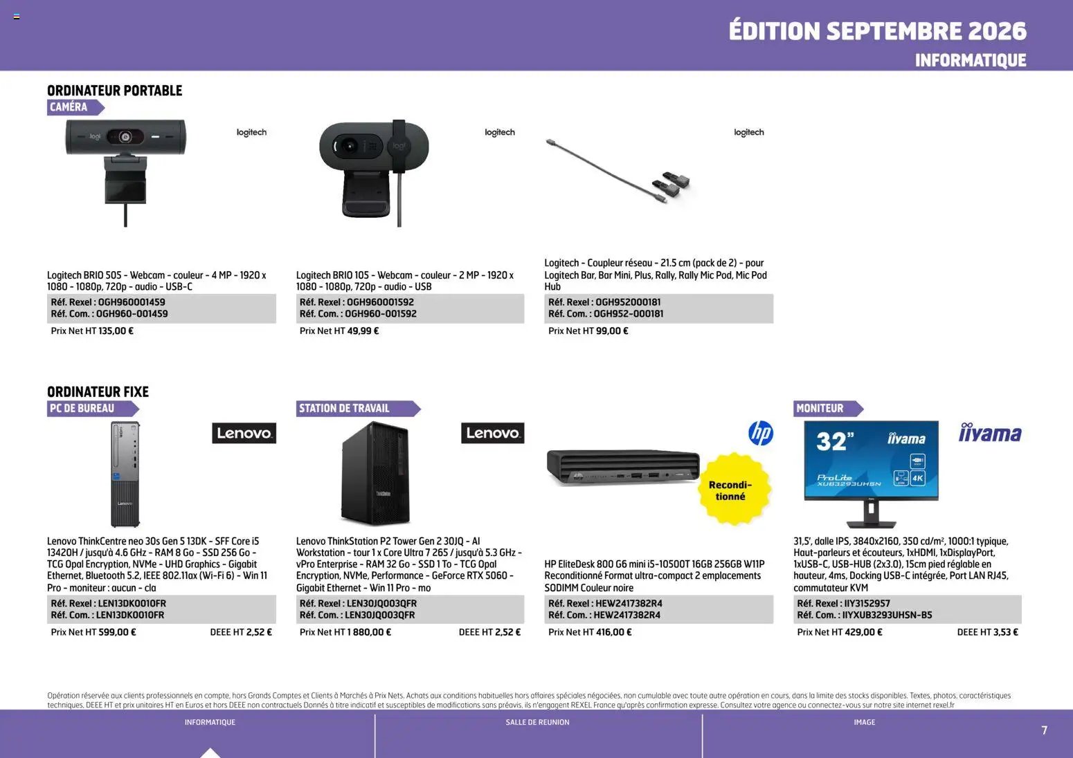 Rexel - Brochure de I'informatique