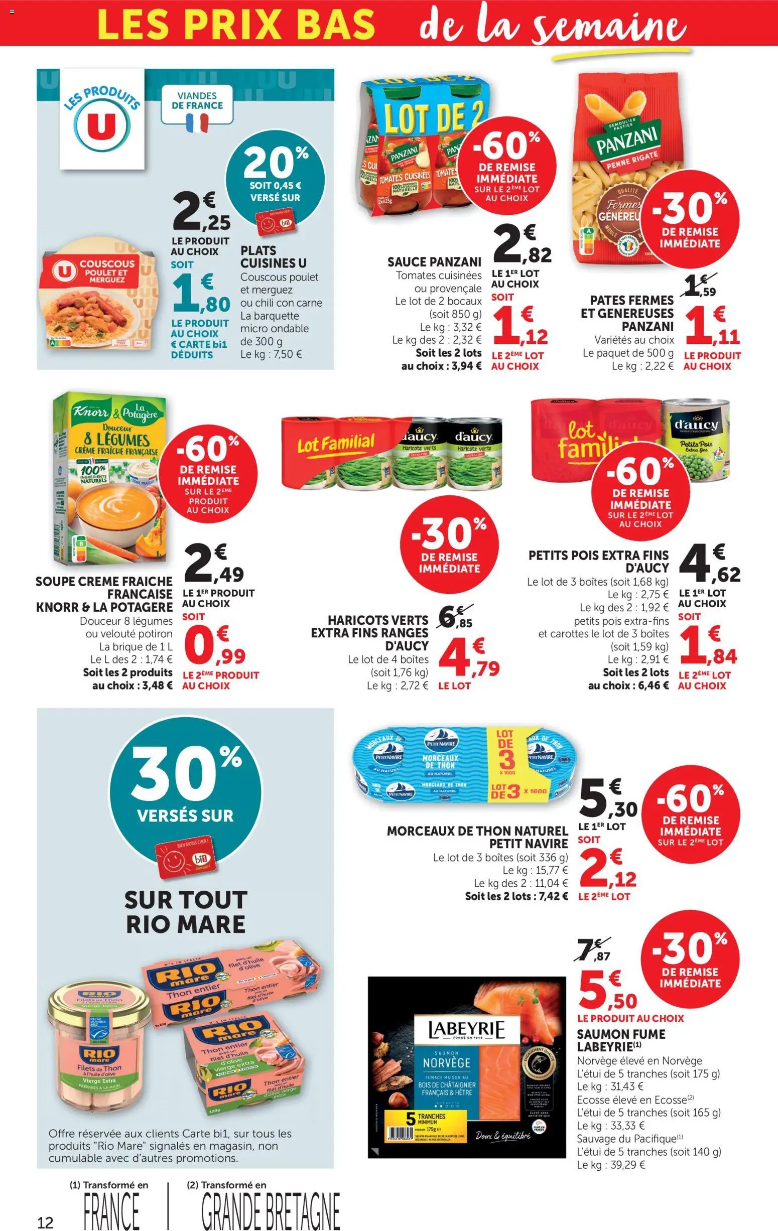 bi1 catalogue supermarché