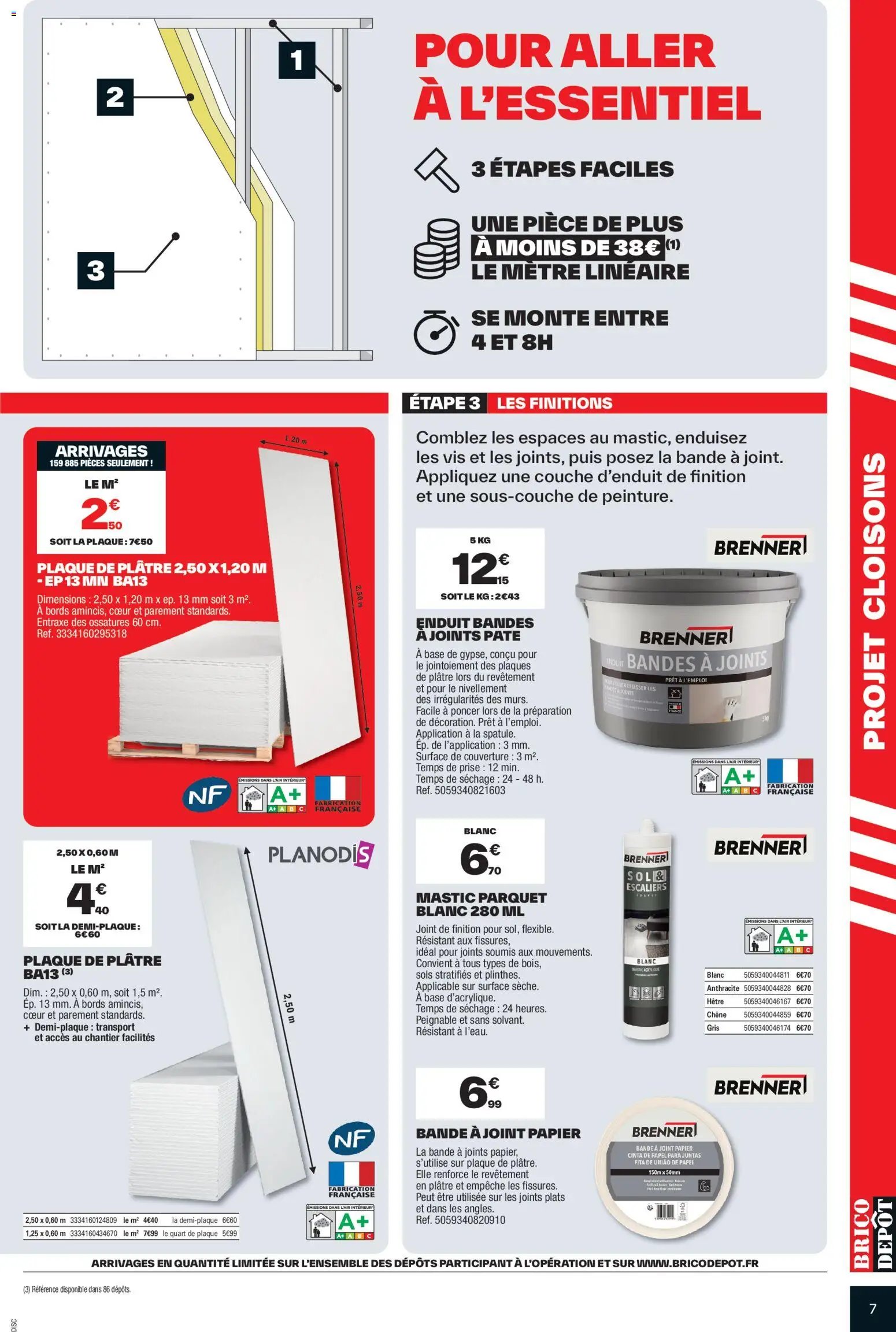 Brico Dépôt catalogue L'Anniv à prix dépôt