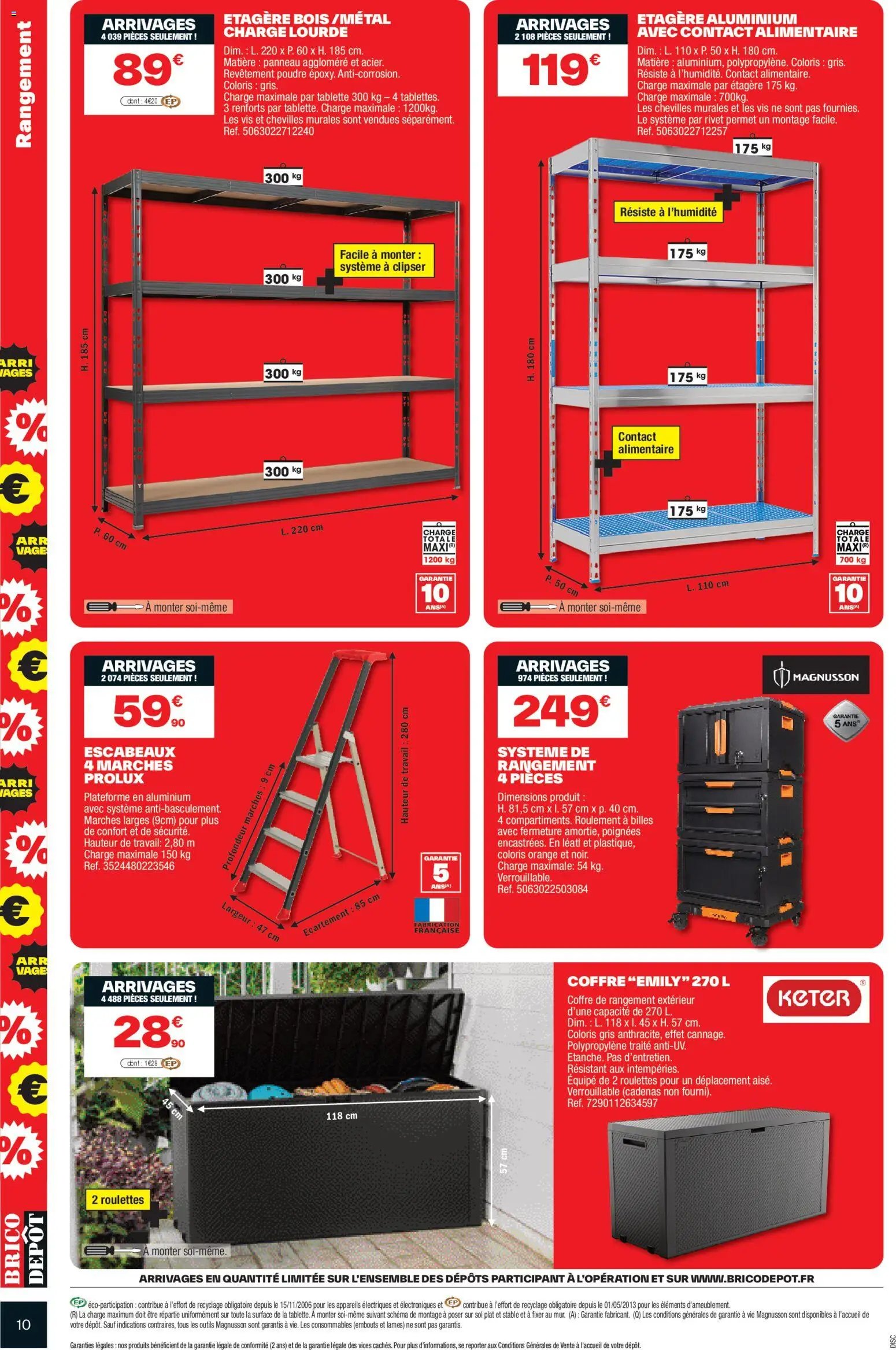 Brico Dépôt catalogue L'Anniv à prix dépôt