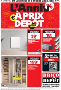Brico Dépôt catalogue L'Anniv à prix dépôt
