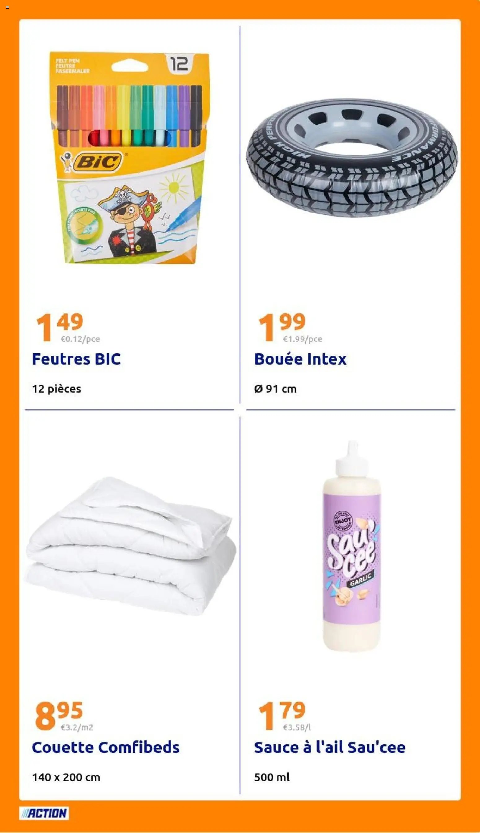 Action catalogue