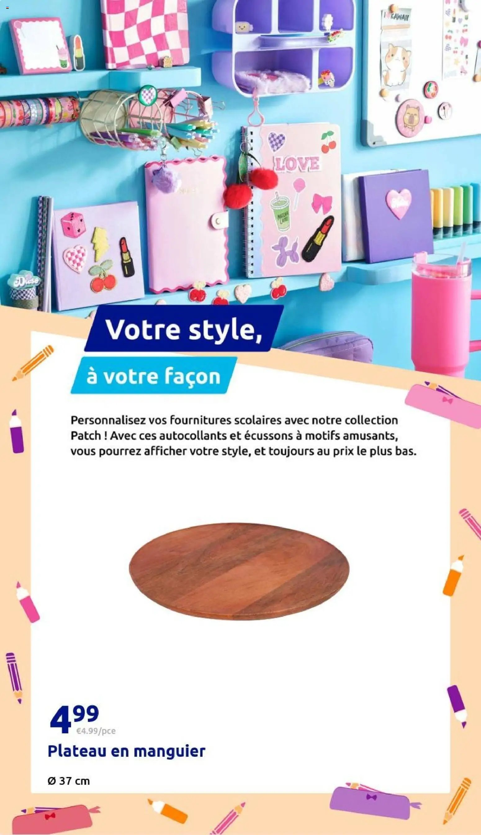 Action catalogue