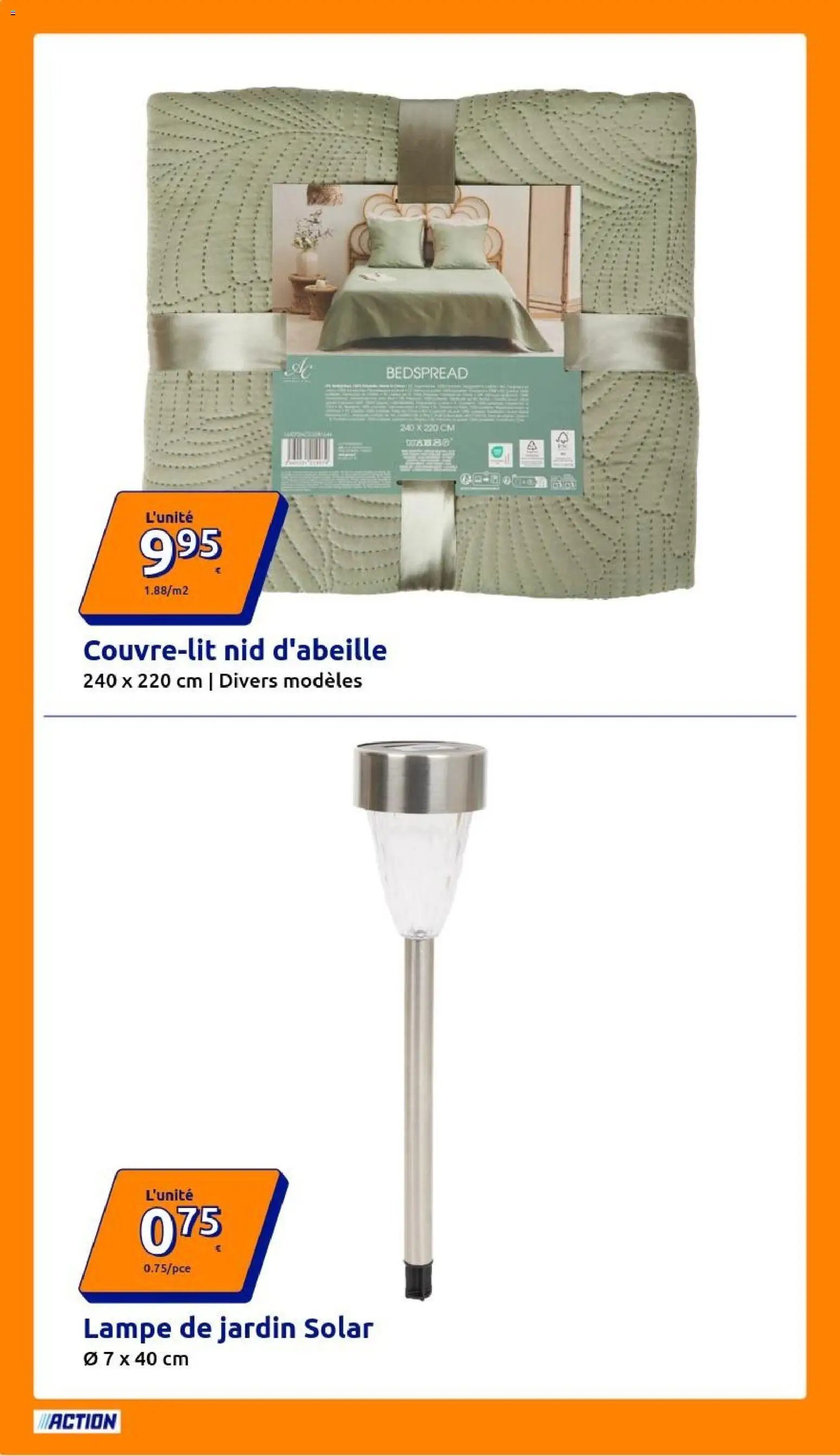 Action catalogue