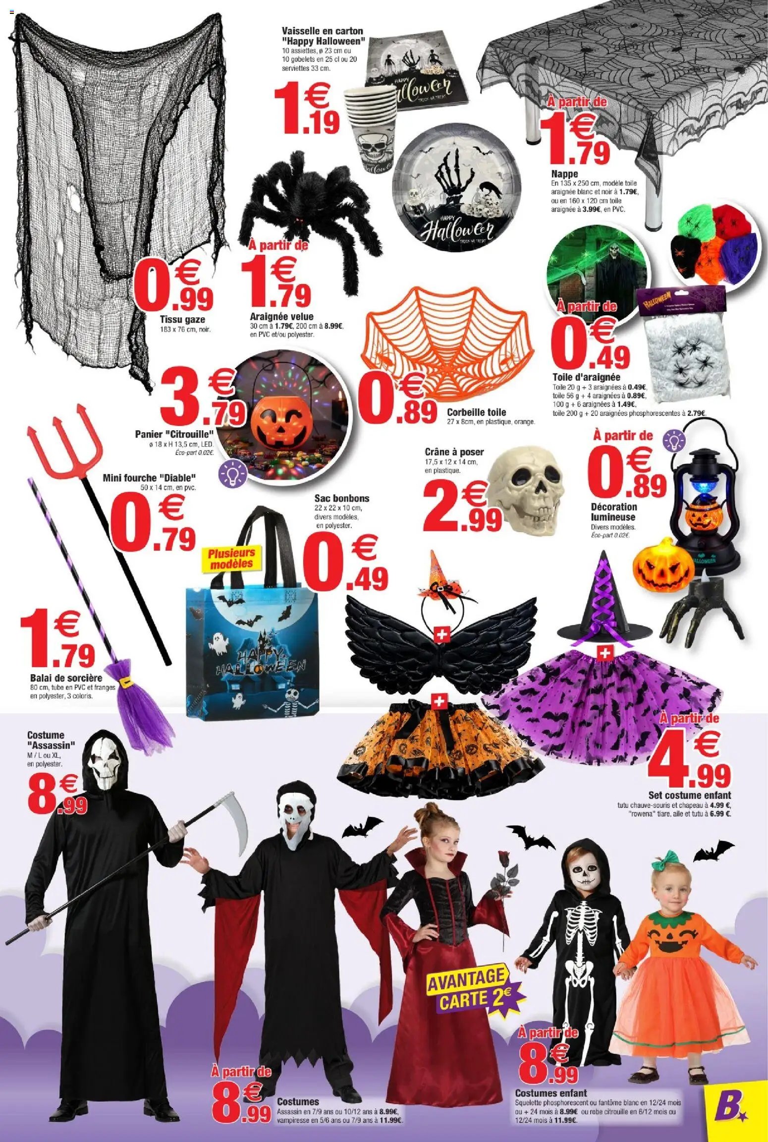 BazarLand - Halloween & Fleurs de Toussaint 4p