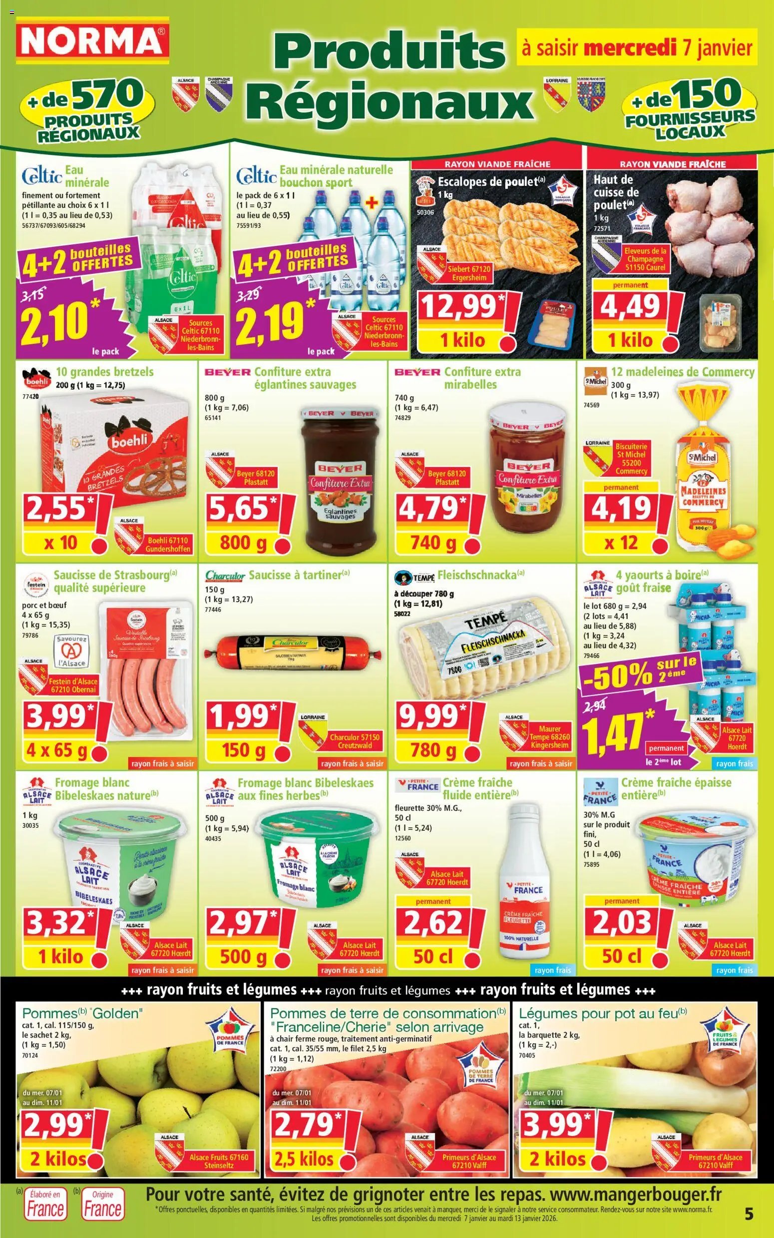 Norma catalogue (2025-01-07 - 2026-01-18)