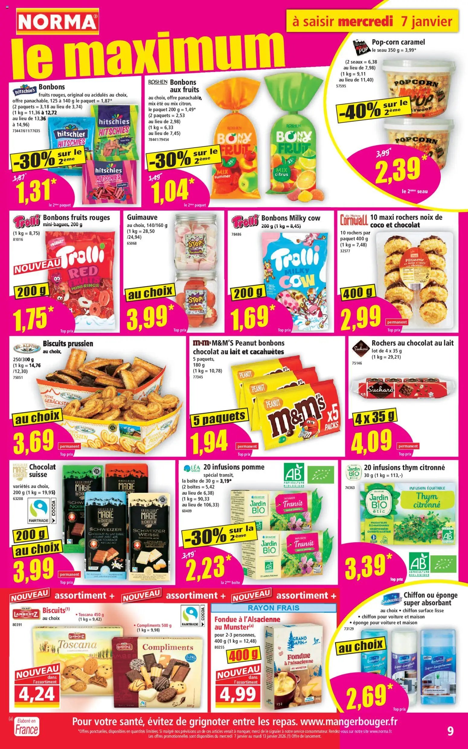 Norma catalogue (2025-01-07 - 2026-01-18)