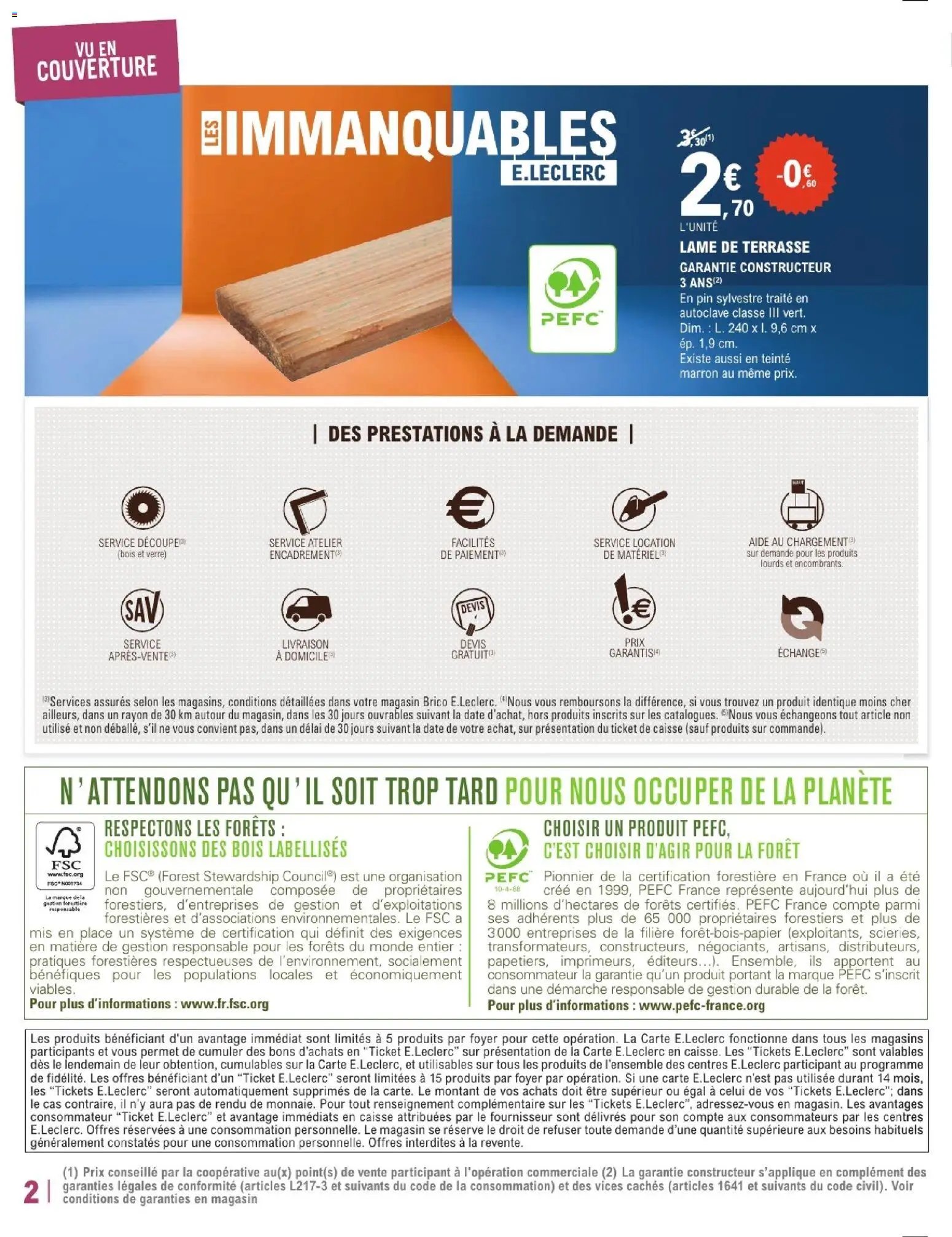 Brico E.Leclerc catalogue