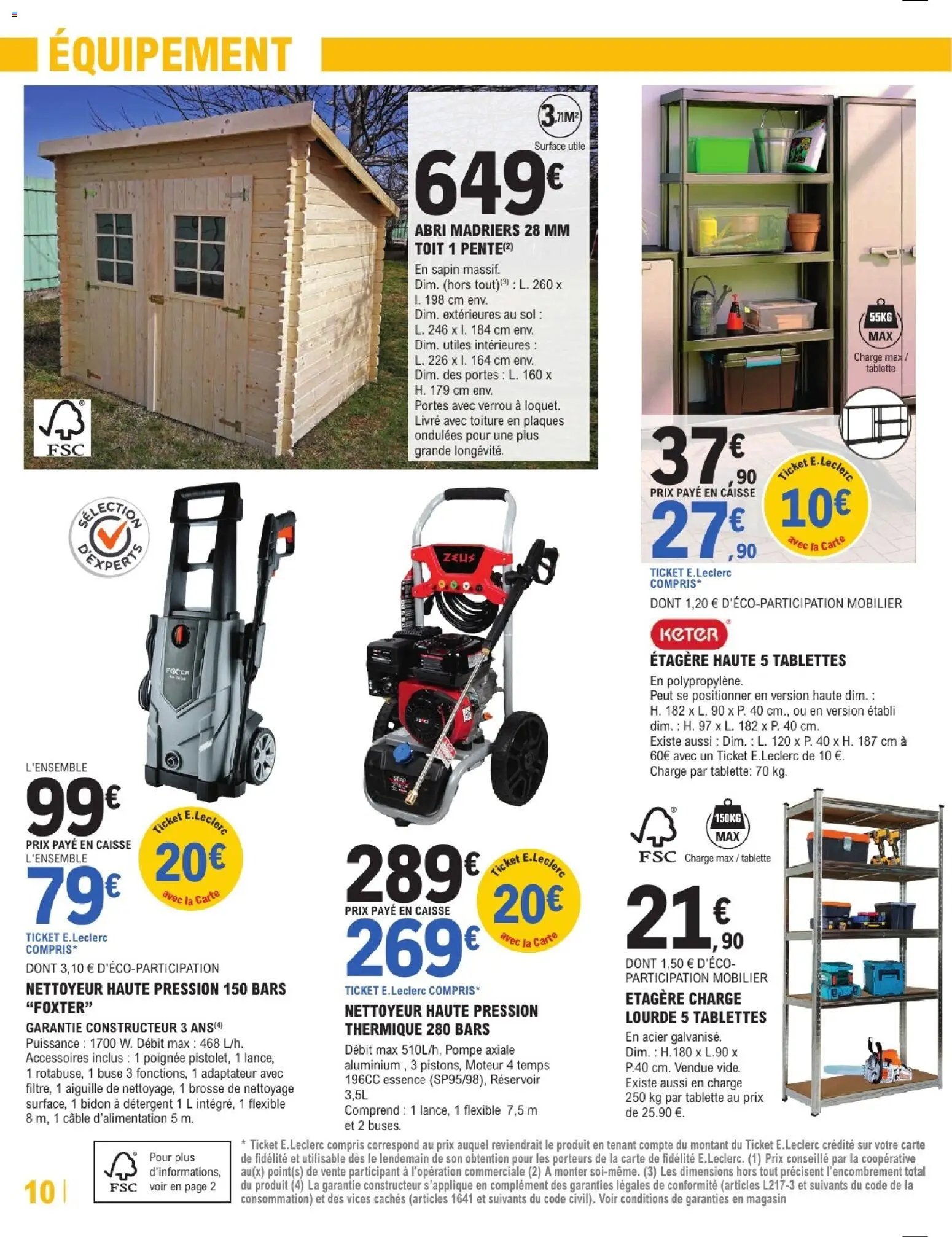 Brico E.Leclerc catalogue