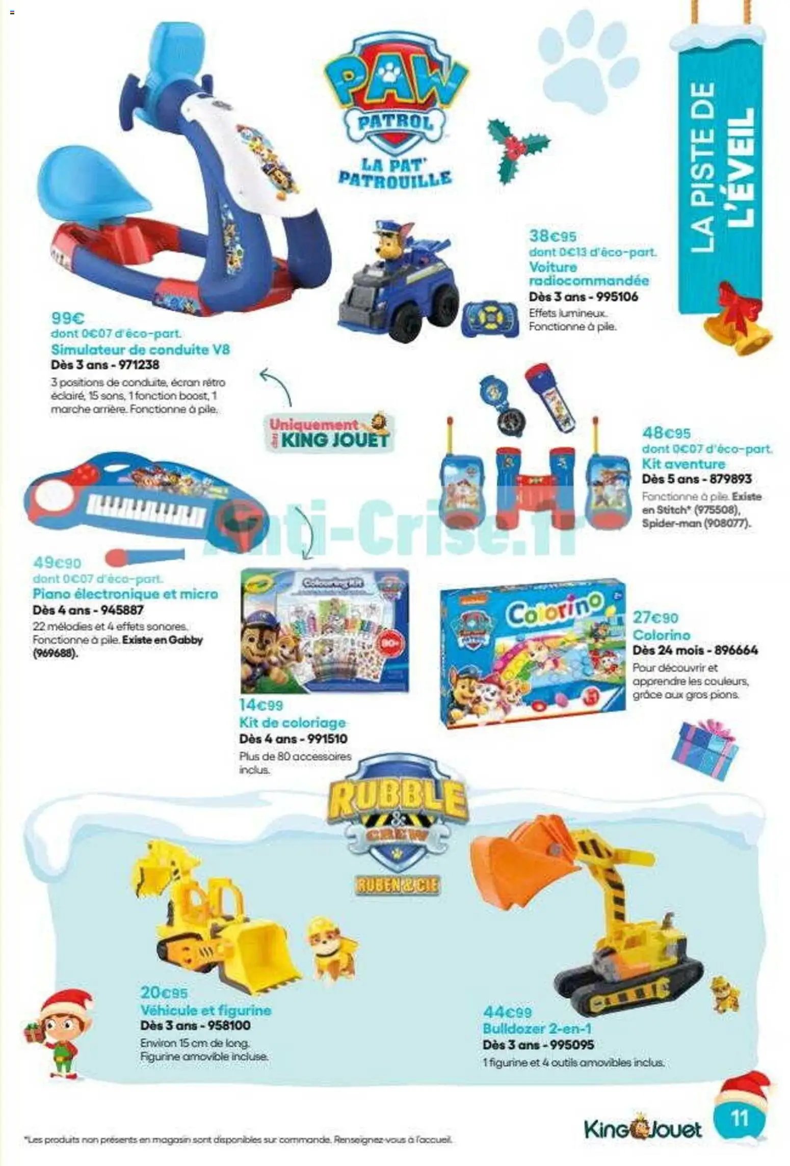 King Jouet catalogue