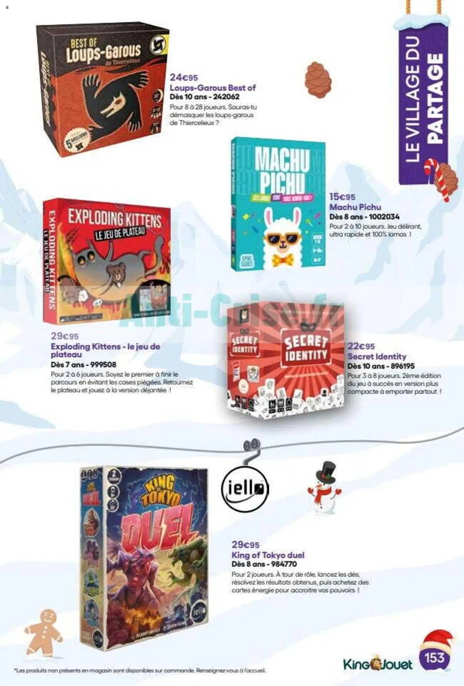 King Jouet catalogue