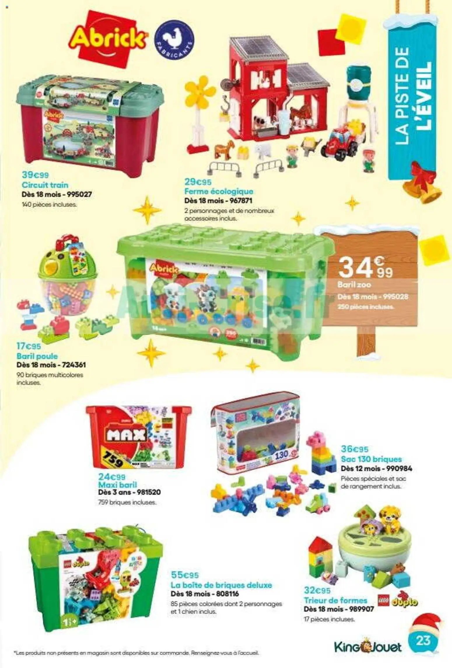 King Jouet catalogue