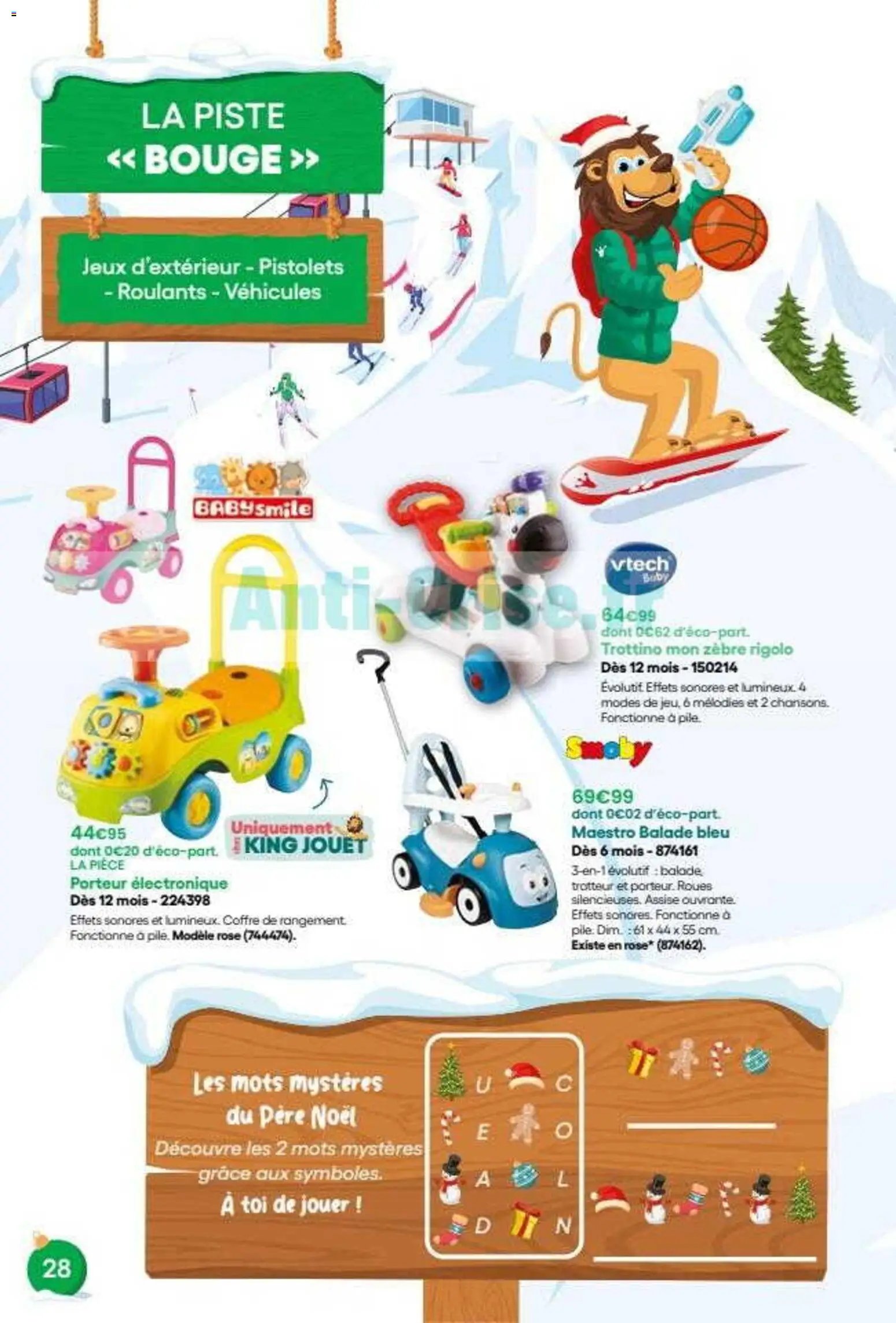 King Jouet catalogue