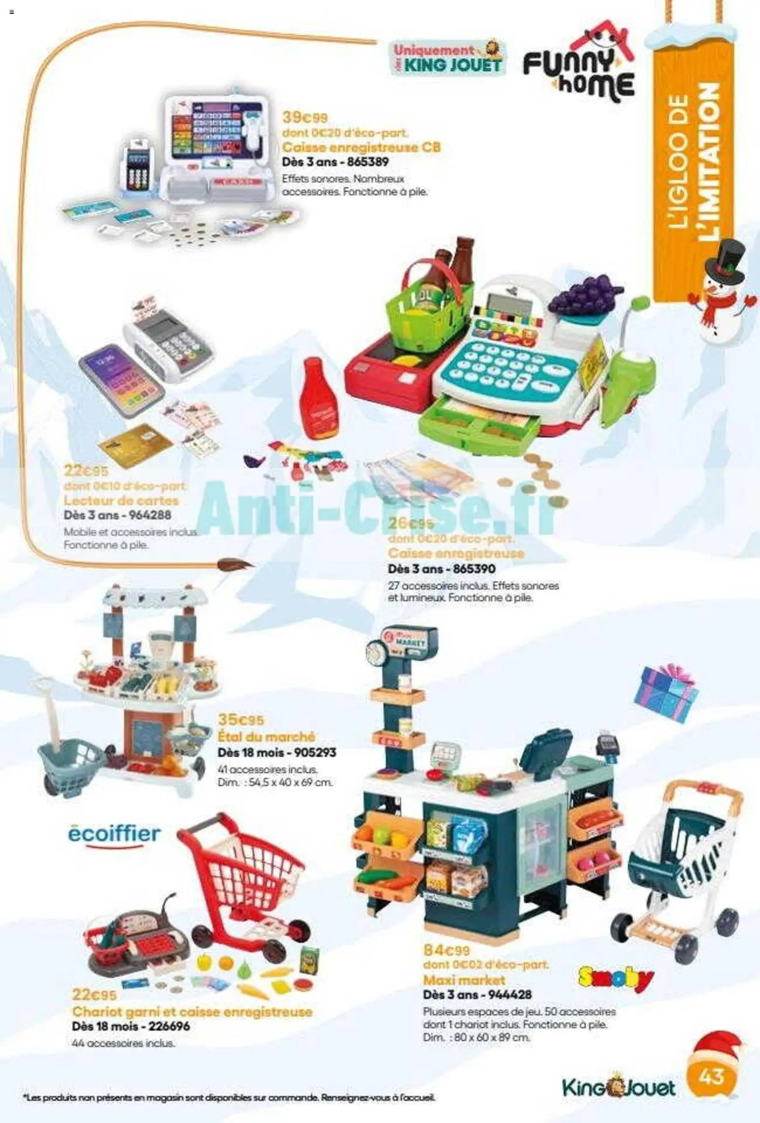 King Jouet catalogue