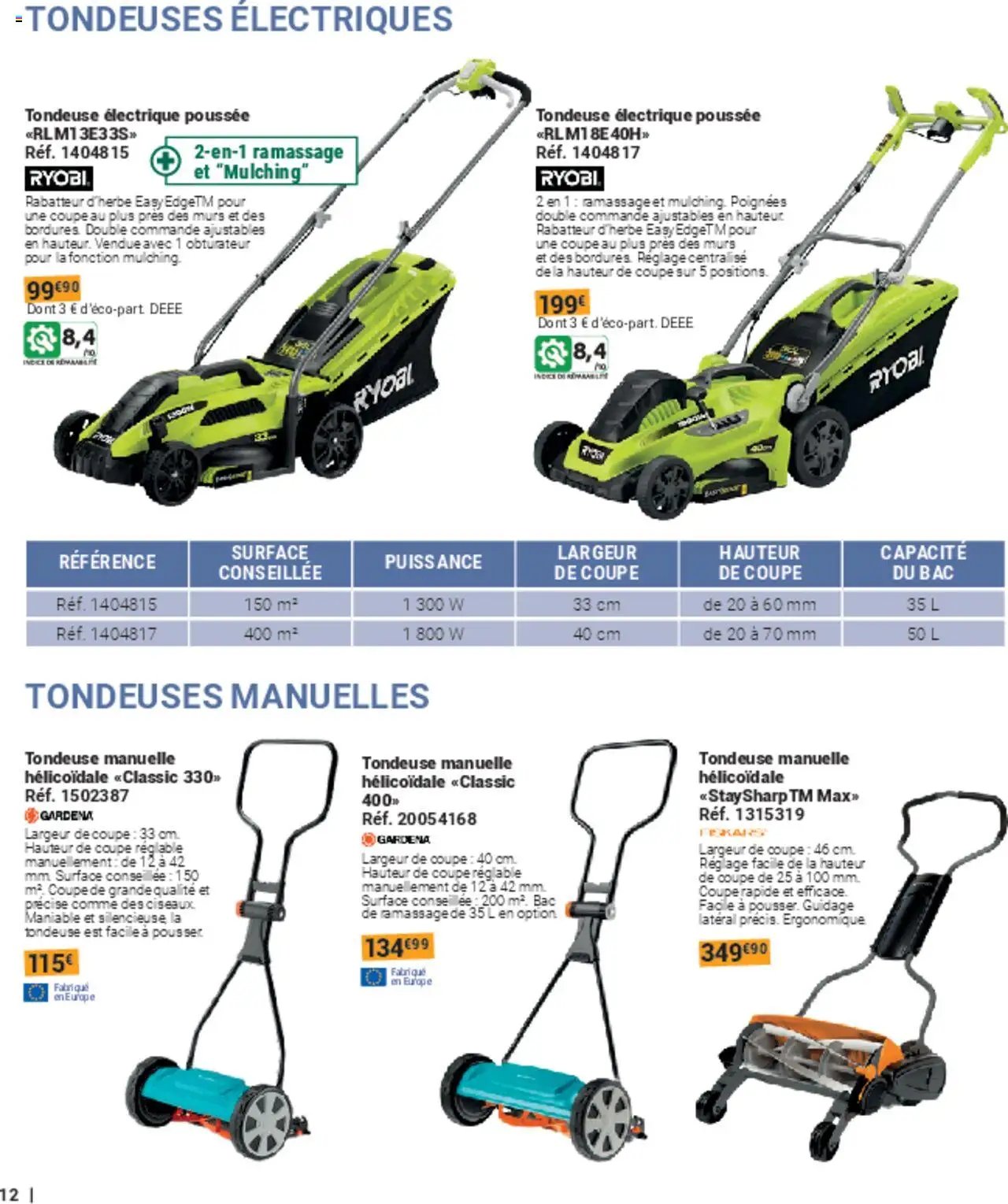 Gamm vert catalogue (2025-03-05 - 2025-12-31)