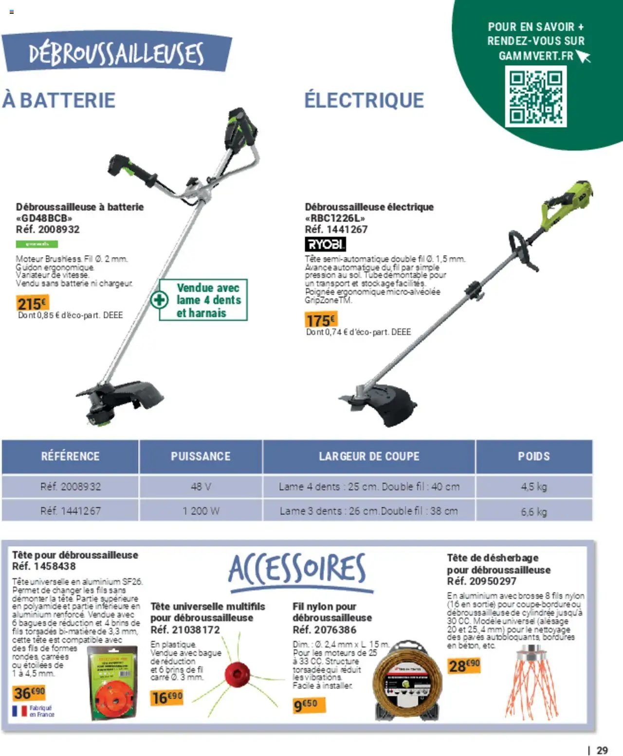 Gamm vert catalogue (2025-03-05 - 2025-12-31)
