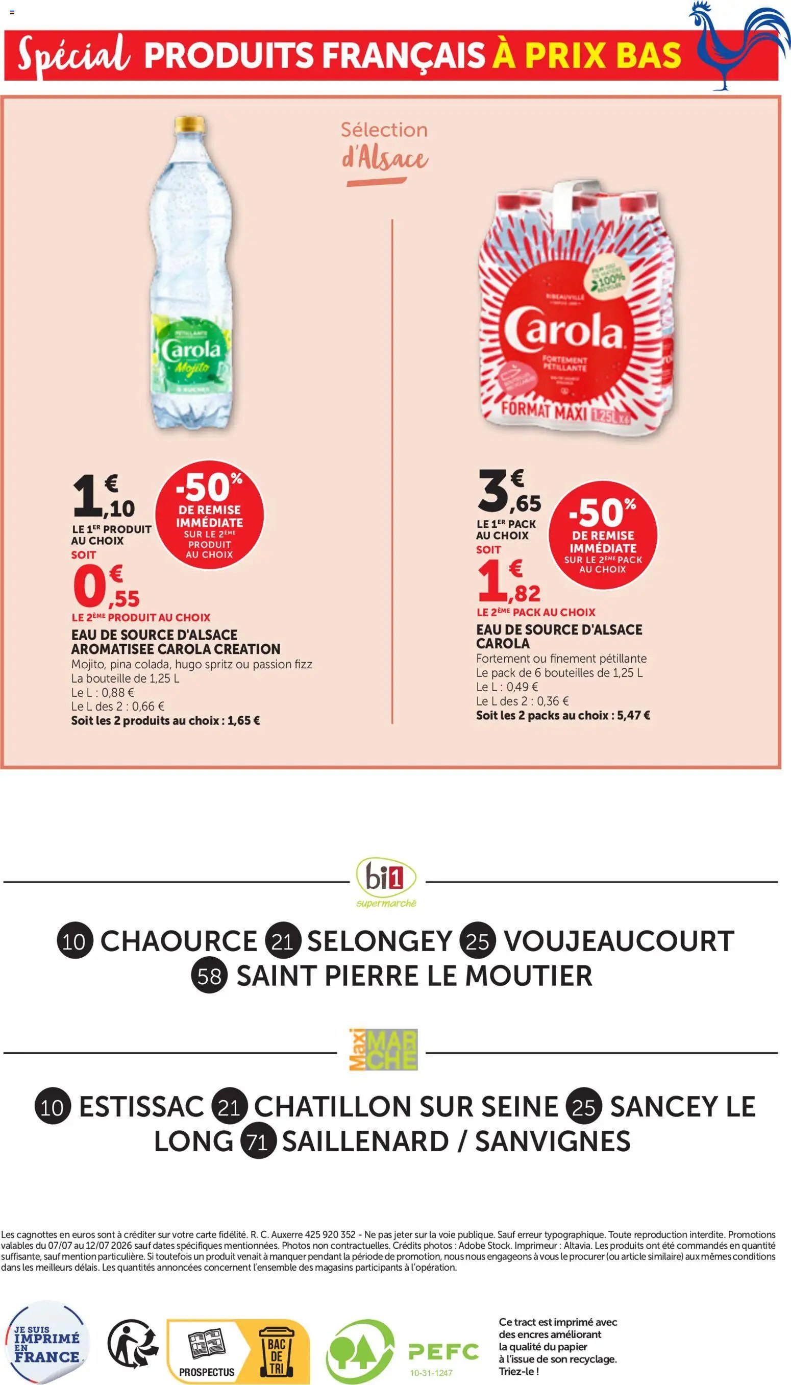 bi1 Catalogue spécial produits français