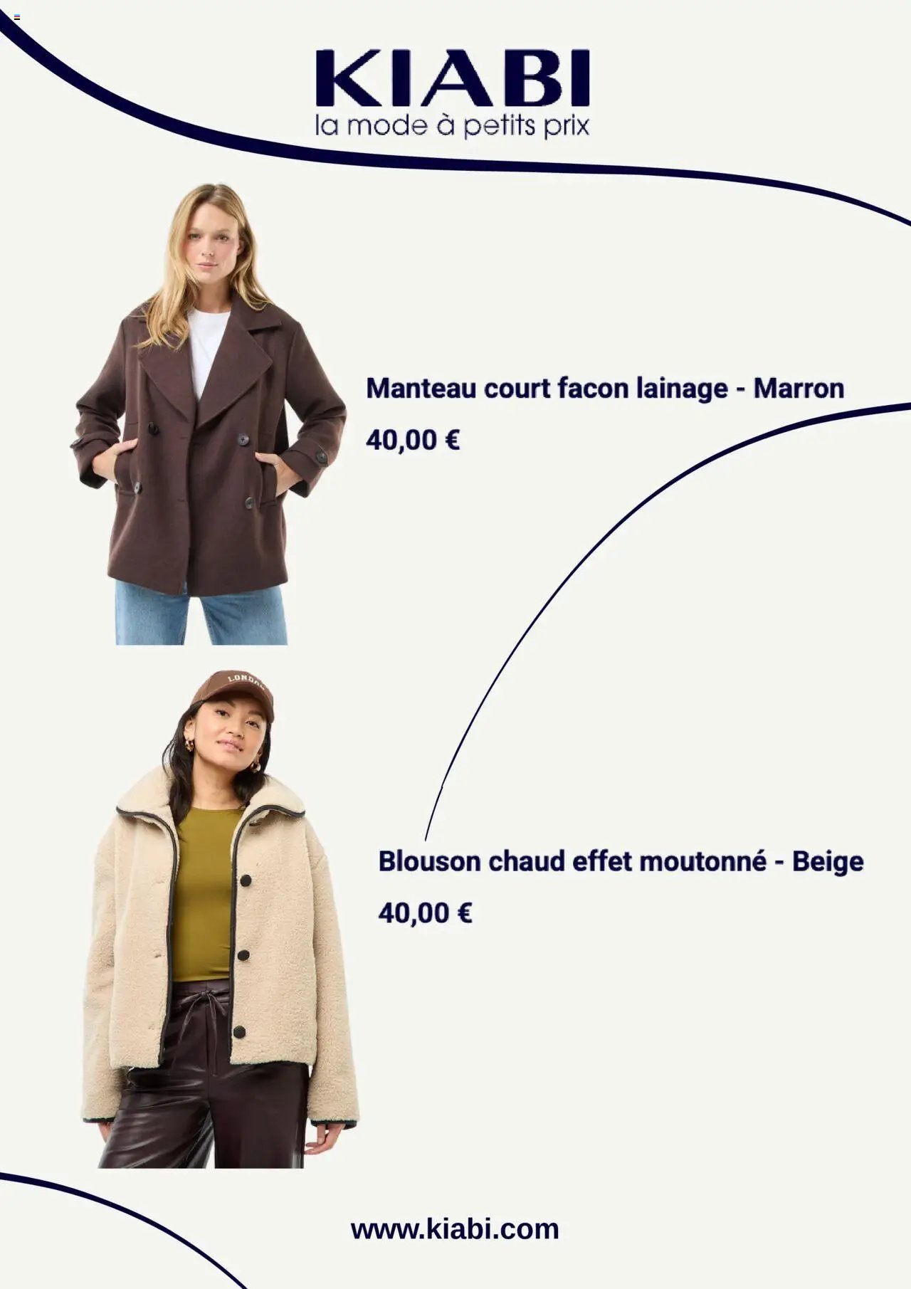 Kiabi catalogue Automne