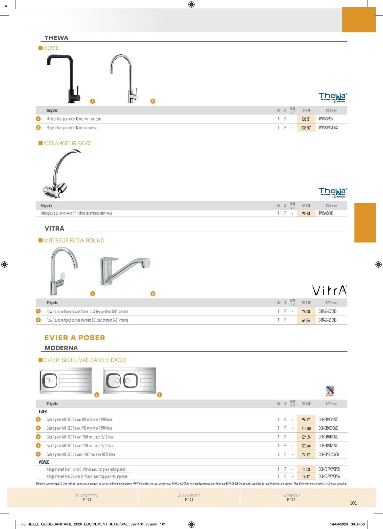 Rexel - Brochure Sanitaire (2026-04-20 - 2026-12-31)