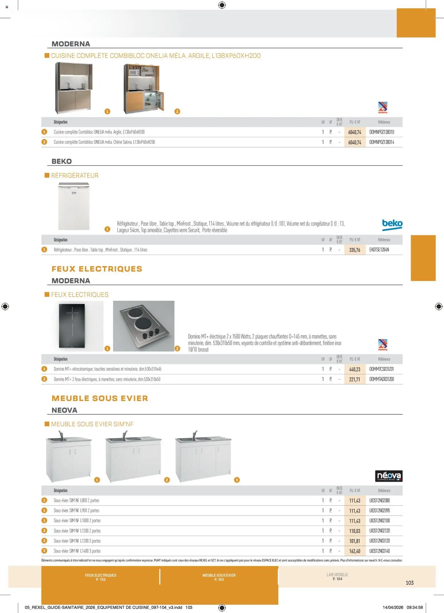 Rexel - Brochure Sanitaire (2026-04-20 - 2026-12-31)
