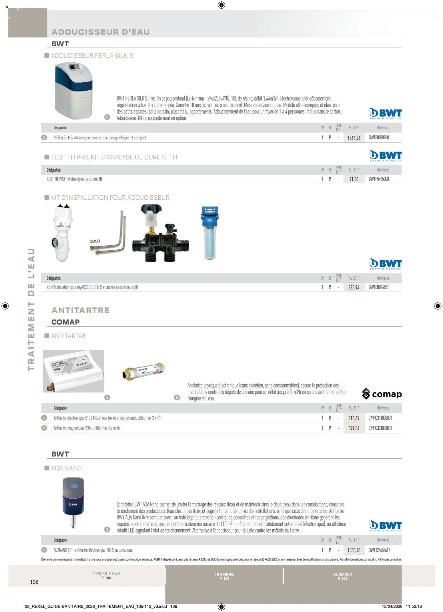 Rexel - Brochure Sanitaire (2026-04-20 - 2026-12-31)