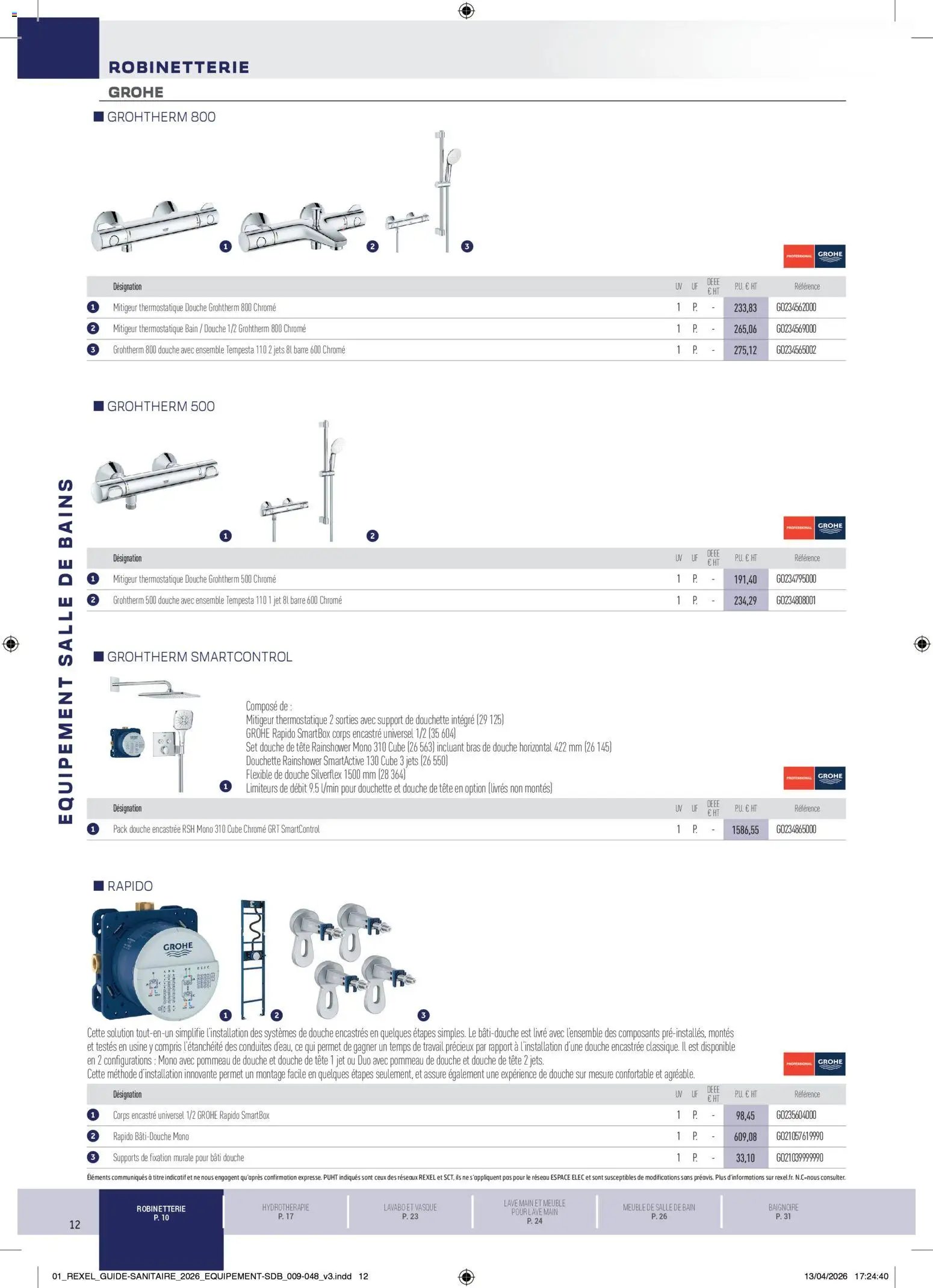 Rexel - Brochure Sanitaire