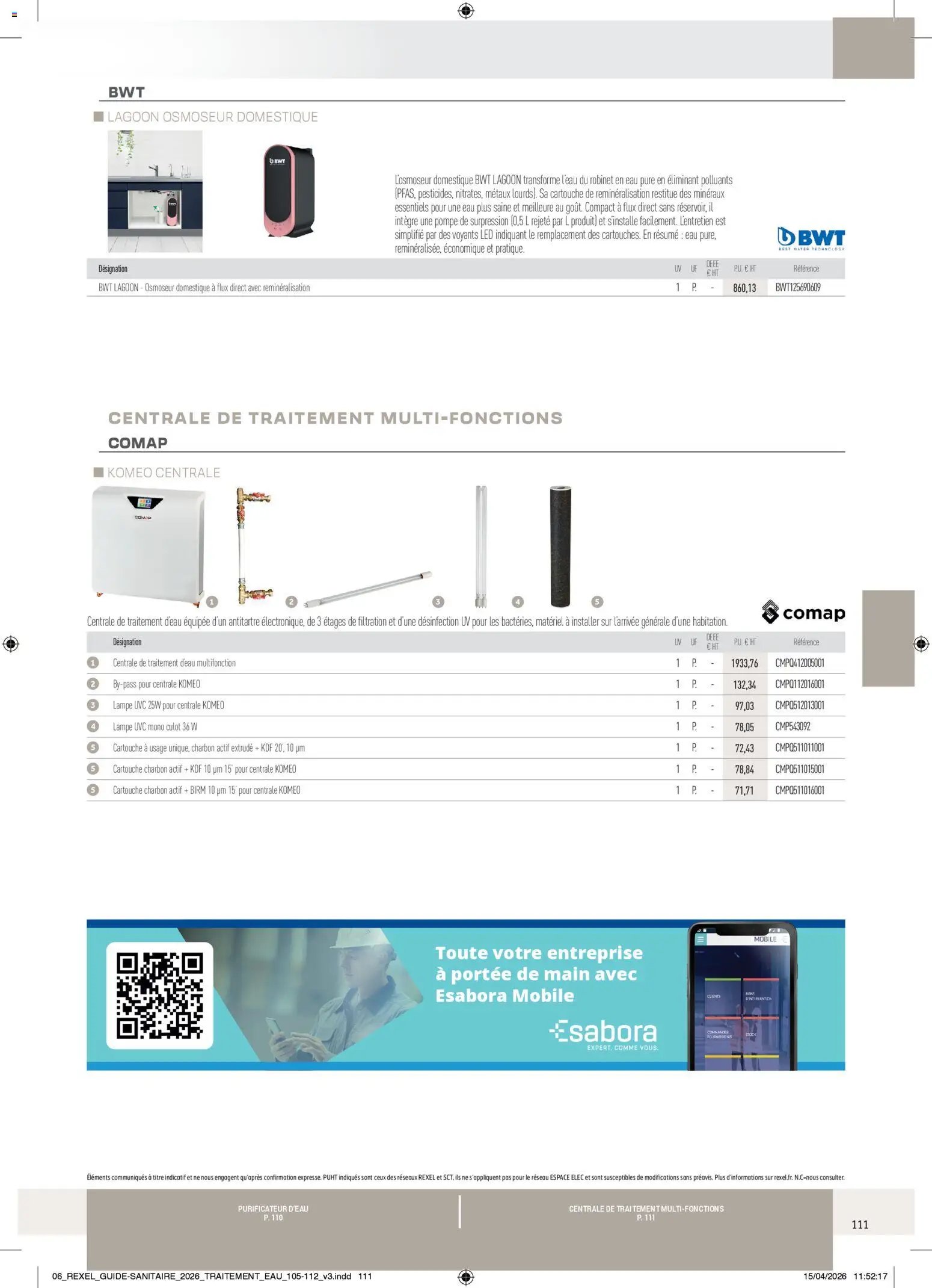 Rexel - Brochure Sanitaire (2026-04-20 - 2026-12-31)