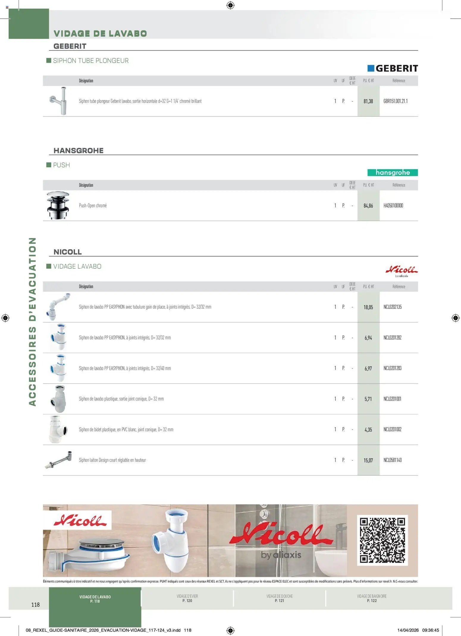 Rexel - Brochure Sanitaire (2026-04-20 - 2026-12-31)