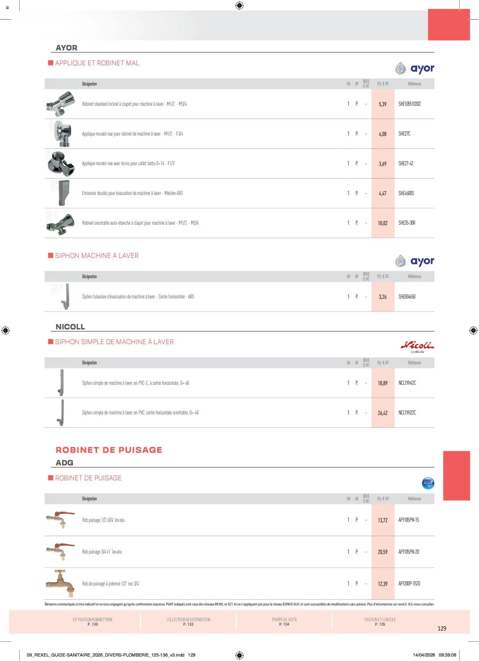Rexel - Brochure Sanitaire (2026-04-20 - 2026-12-31)