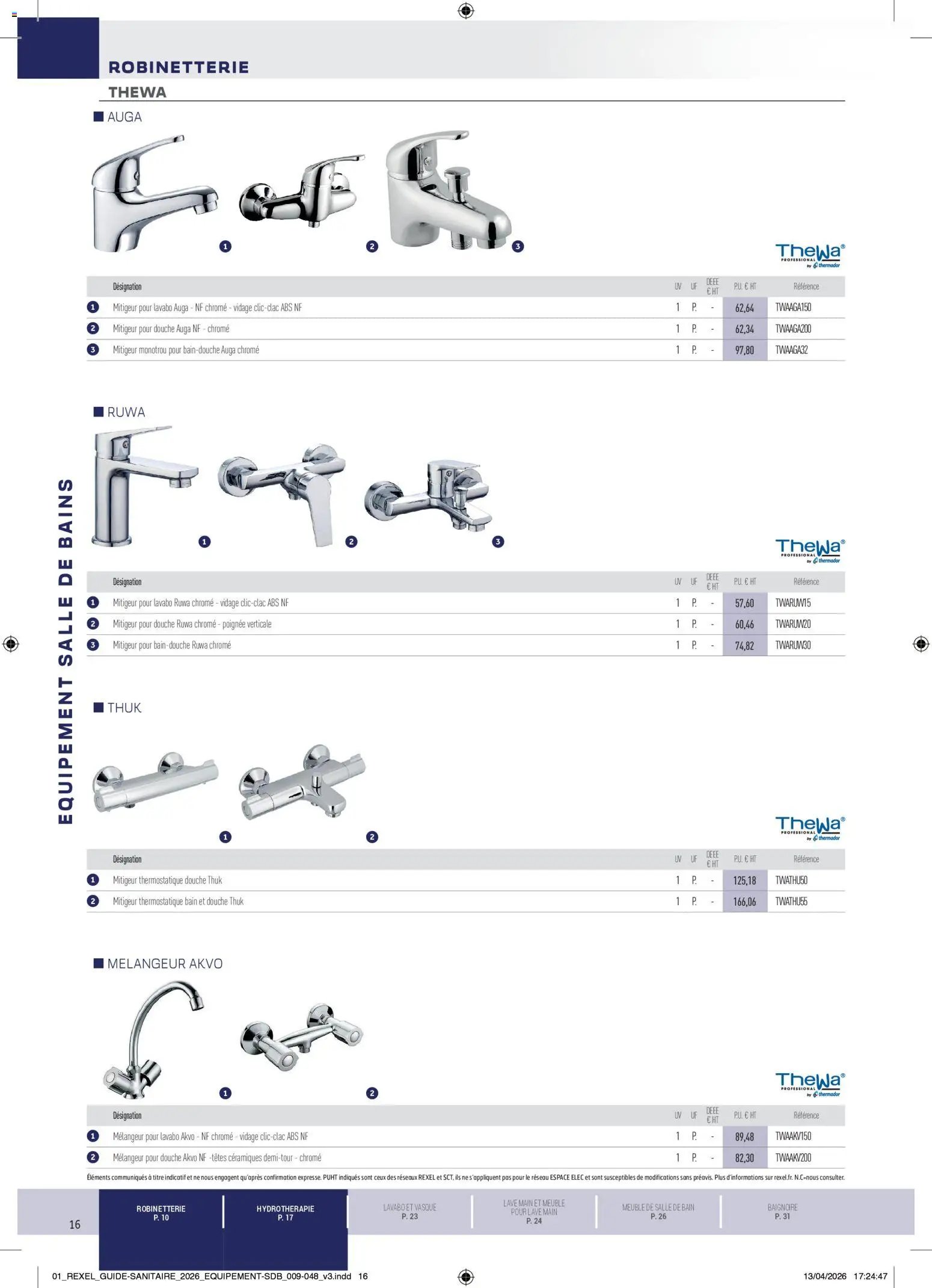 Rexel - Brochure Sanitaire