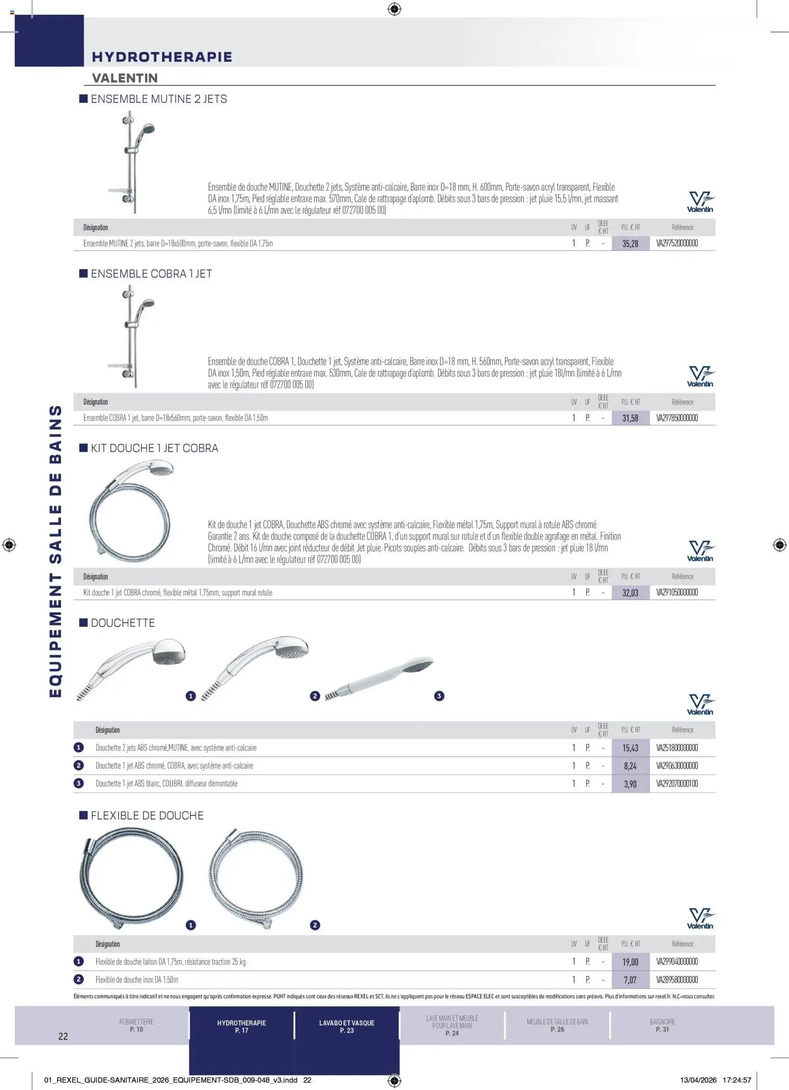 Rexel - Brochure Sanitaire (2026-04-20 - 2026-12-31)