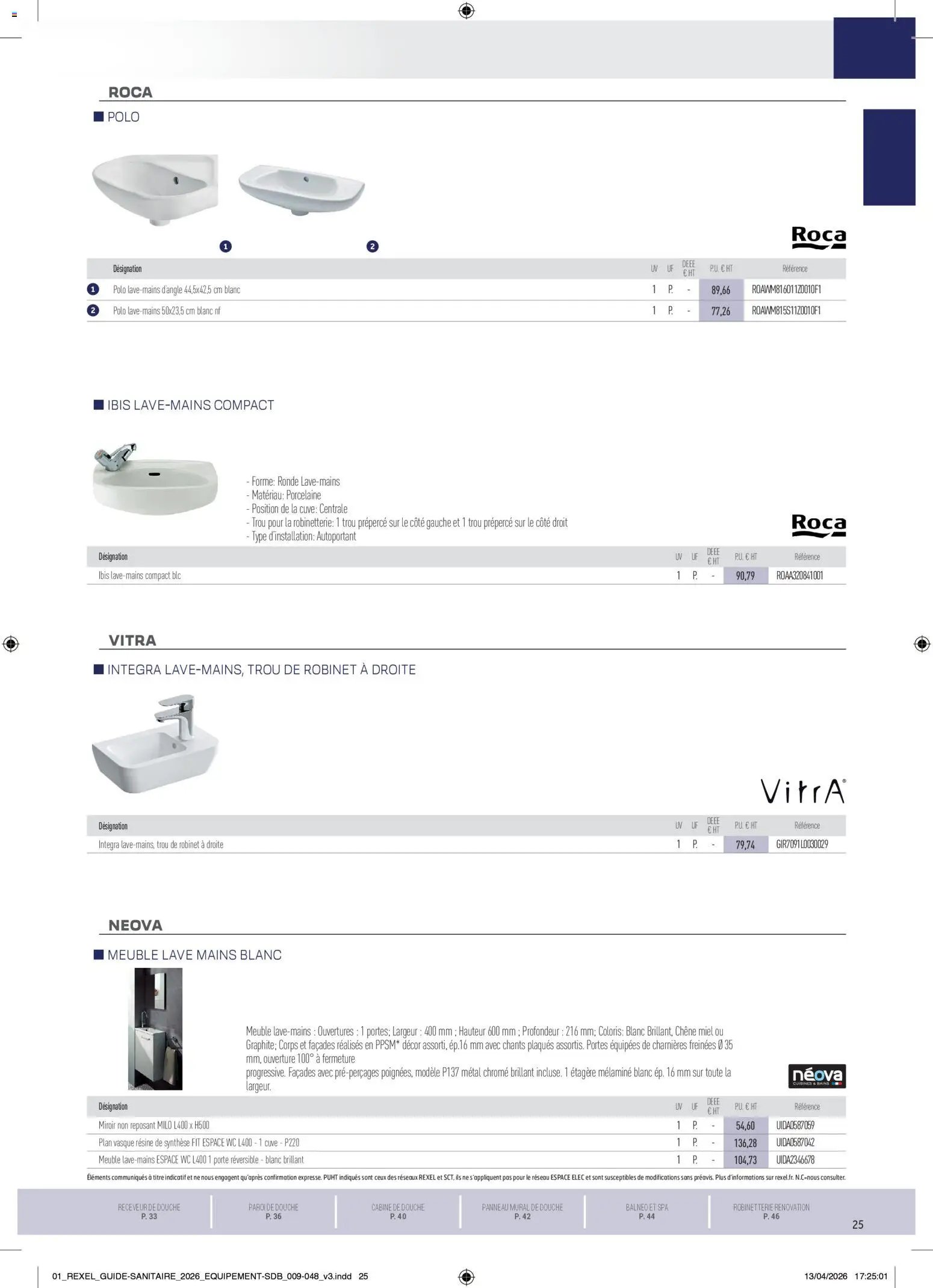 Rexel - Brochure Sanitaire (2026-04-20 - 2026-12-31)