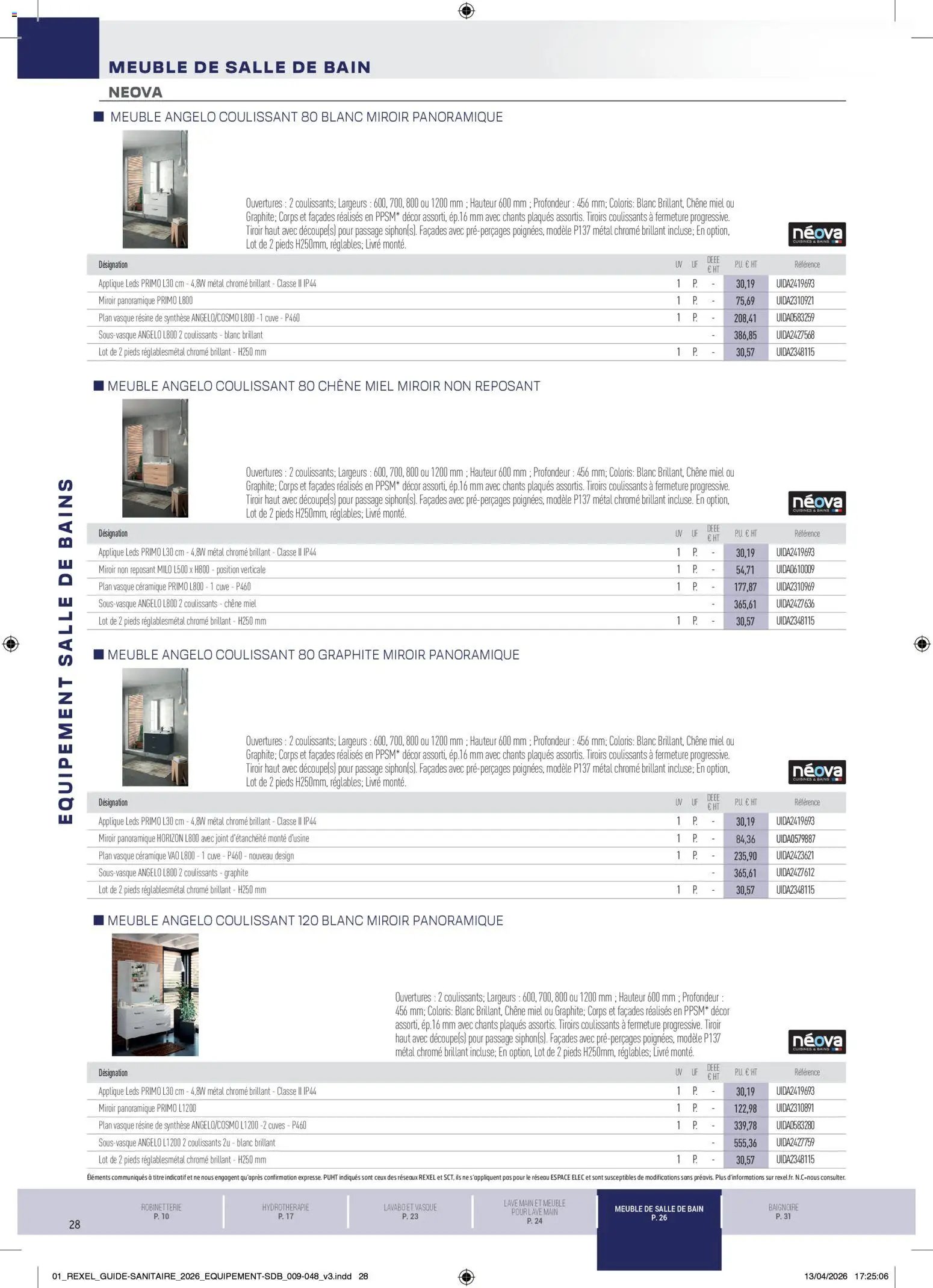 Rexel - Brochure Sanitaire (2026-04-20 - 2026-12-31)