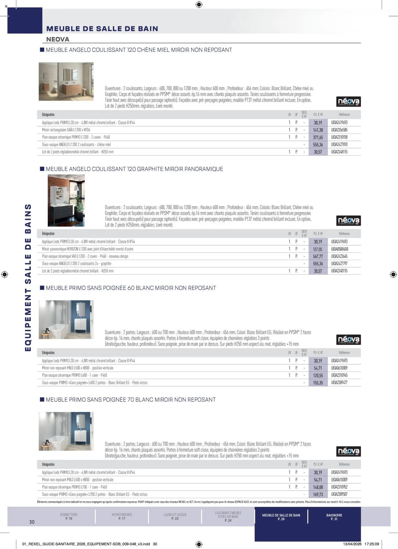 Rexel - Brochure Sanitaire (2026-04-20 - 2026-12-31)