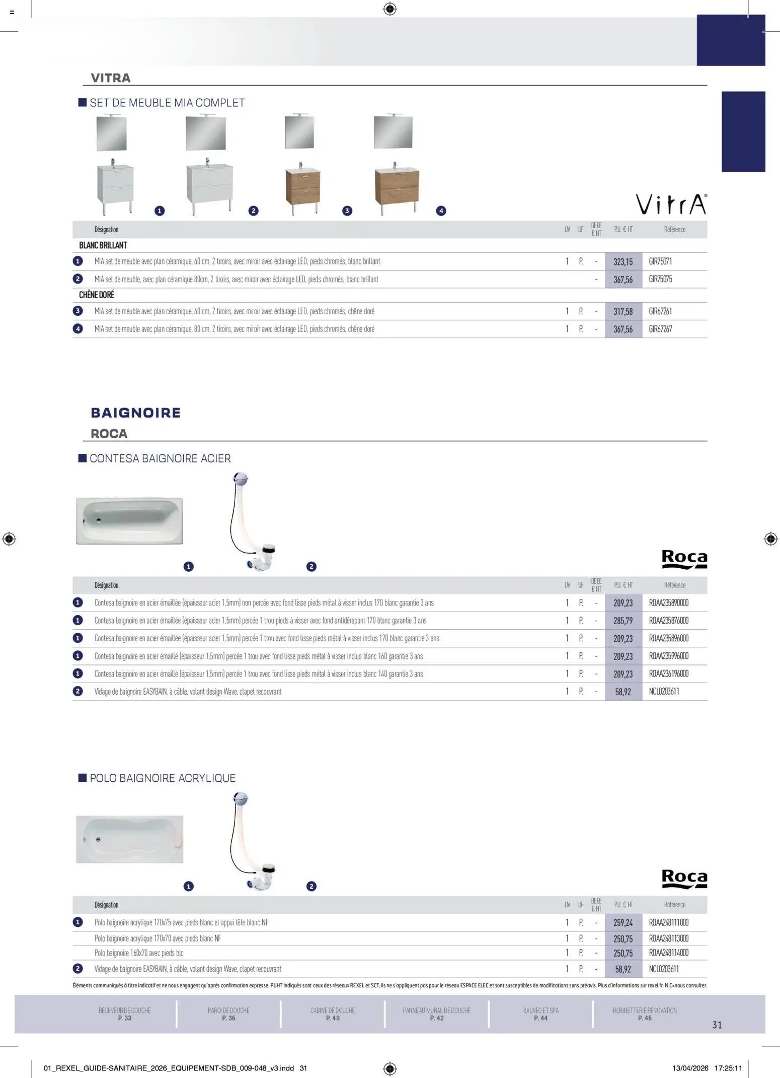 Rexel - Brochure Sanitaire (2026-04-20 - 2026-12-31)