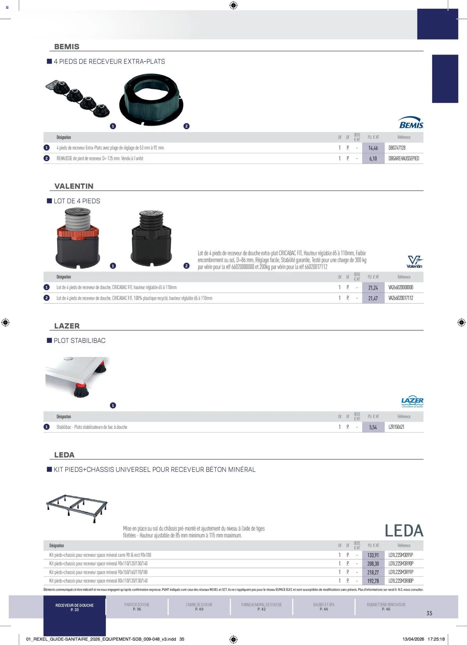 Rexel - Brochure Sanitaire (2026-04-20 - 2026-12-31)