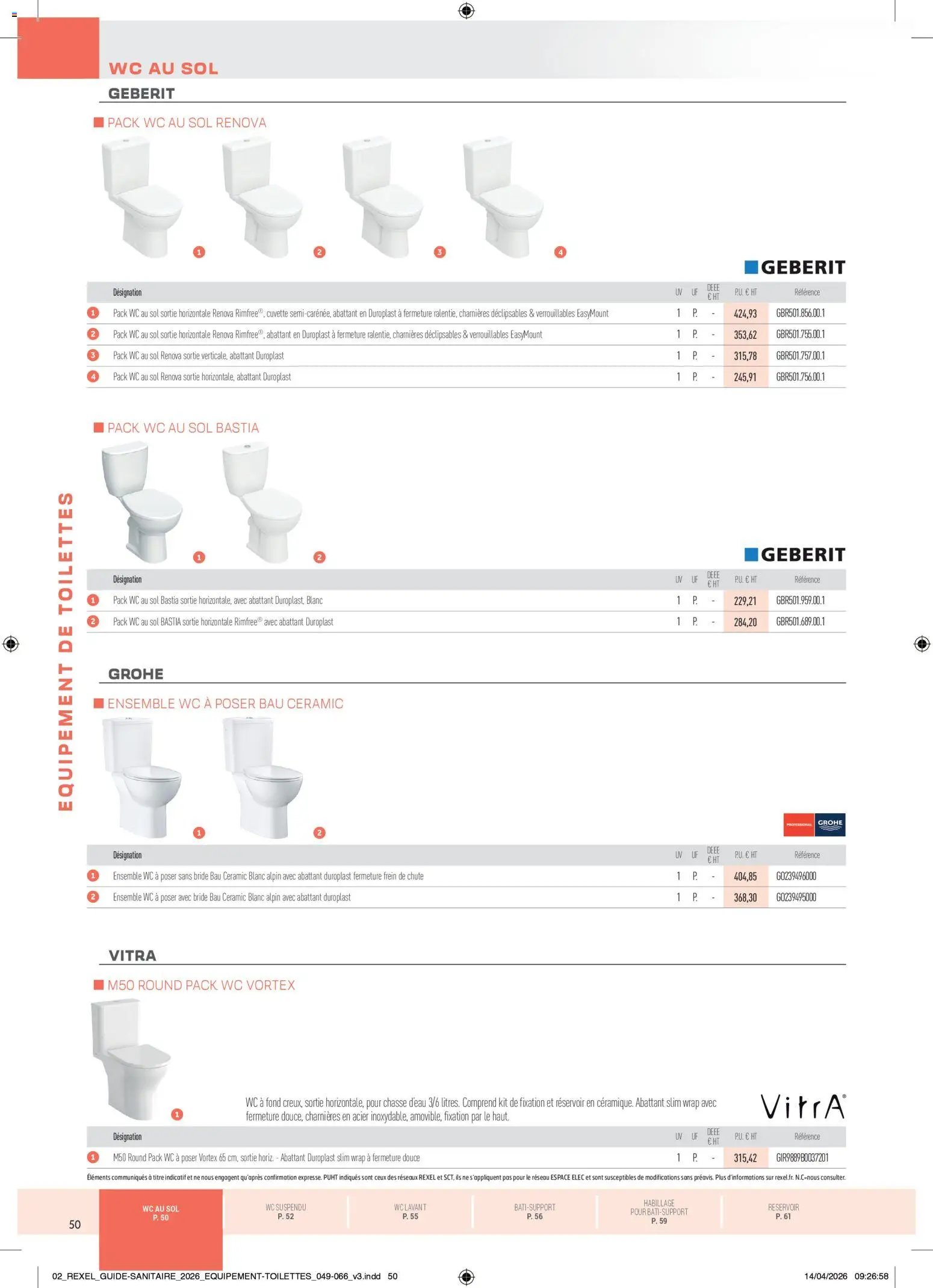 Rexel - Brochure Sanitaire (2026-04-20 - 2026-12-31)