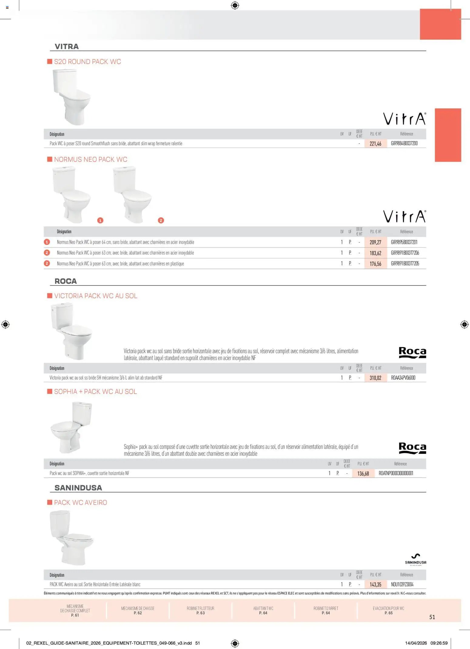 Rexel - Brochure Sanitaire (2026-04-20 - 2026-12-31)