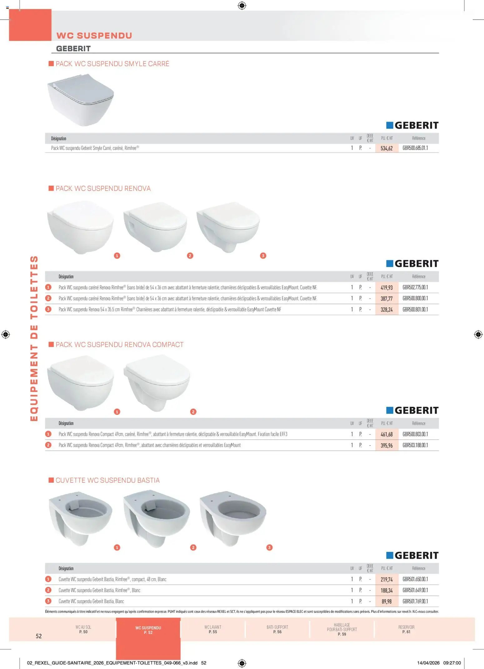 Rexel - Brochure Sanitaire (2026-04-20 - 2026-12-31)
