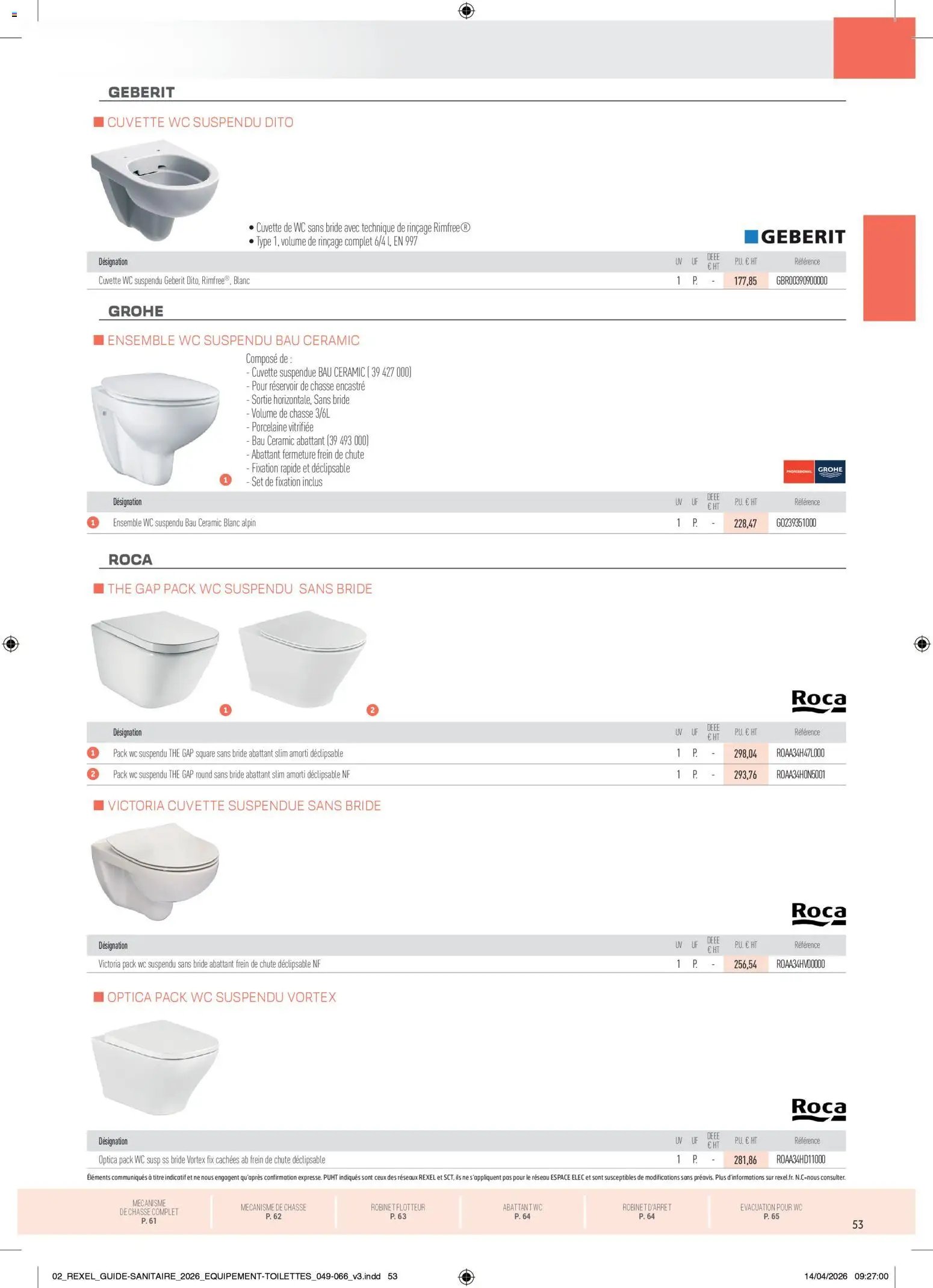 Rexel - Brochure Sanitaire (2026-04-20 - 2026-12-31)