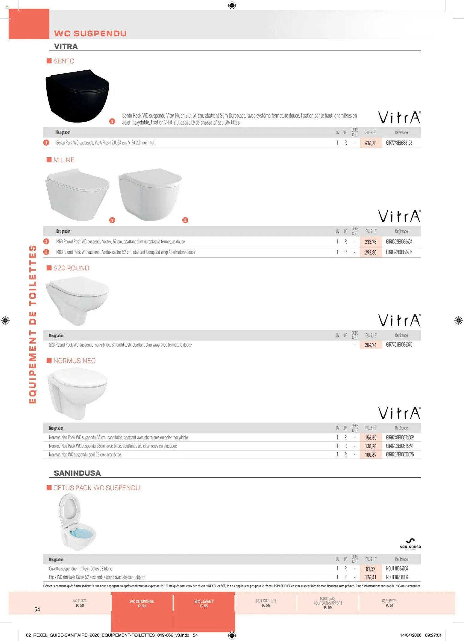 Rexel - Brochure Sanitaire (2026-04-20 - 2026-12-31)