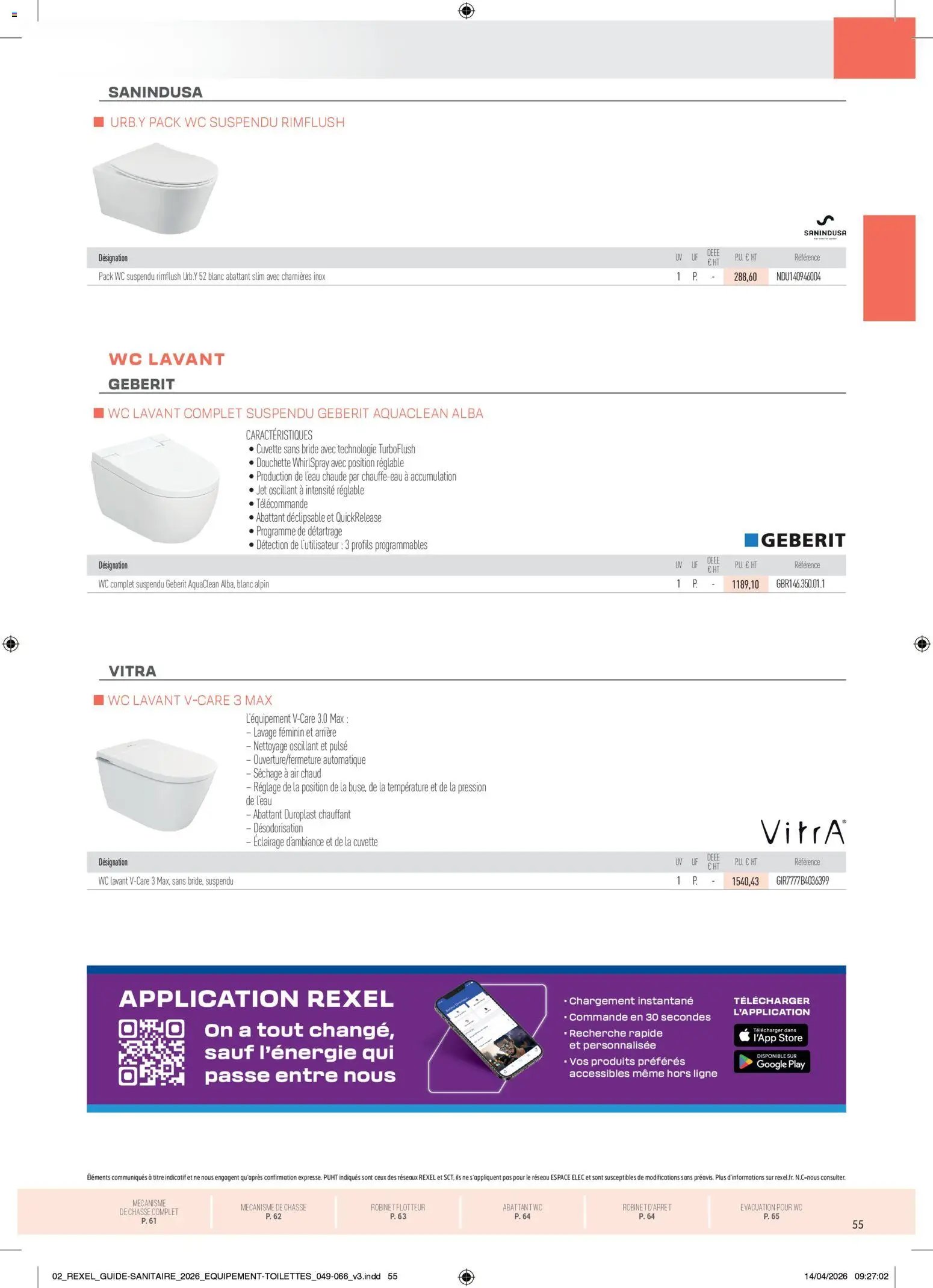 Rexel - Brochure Sanitaire (2026-04-20 - 2026-12-31)